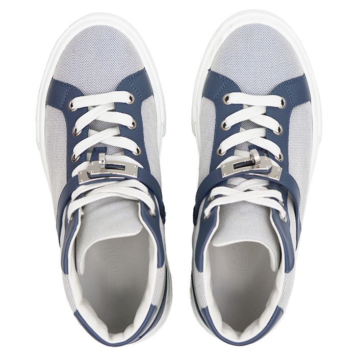 Hermes Hermes Hermes Daydream Leather Canvas Sneakers Leather Shoes DUTY FREE for USA Size ONE SIZE - 5 Thumbnail