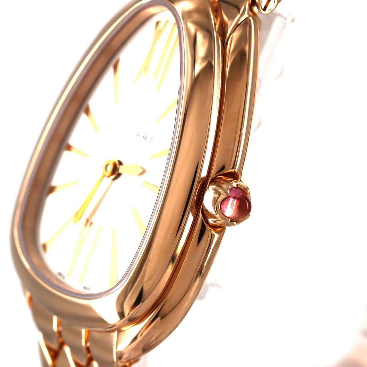 Bvlgari Bvlgari Bulgari Serpenti Seduttori Pink Gold Rose Gold Quartz Precious Metal Quartz 103145 DUTY FREE for USA Size ONE SIZE - 4 Thumbnail