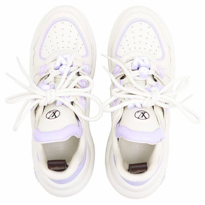 Louis Vuitton Louis Vuitton Louis Vuitton LV Archlight Leather Sneakers Leather Shoes DUTY FREE for USA Size ONE SIZE - 5 Thumbnail