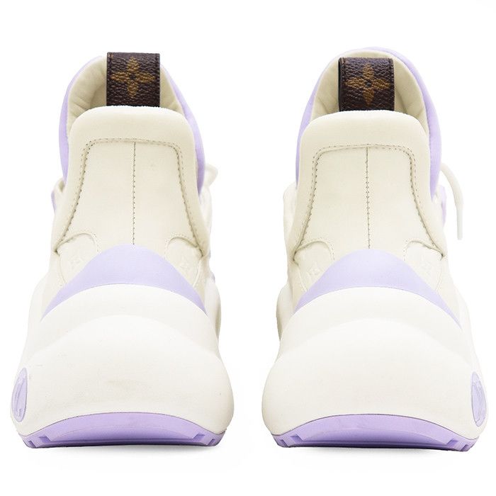 Louis Vuitton Louis Vuitton Louis Vuitton LV Archlight Leather Sneakers Leather Shoes DUTY FREE for USA Size ONE SIZE - 6 Thumbnail
