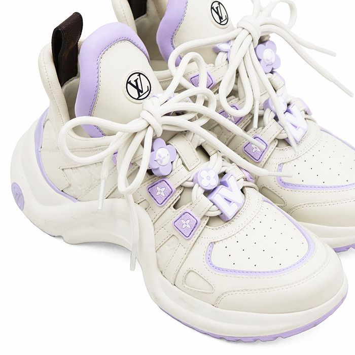 Louis Vuitton Louis Vuitton Louis Vuitton LV Archlight Leather Sneakers Leather Shoes DUTY FREE for USA Size ONE SIZE - 11 Thumbnail
