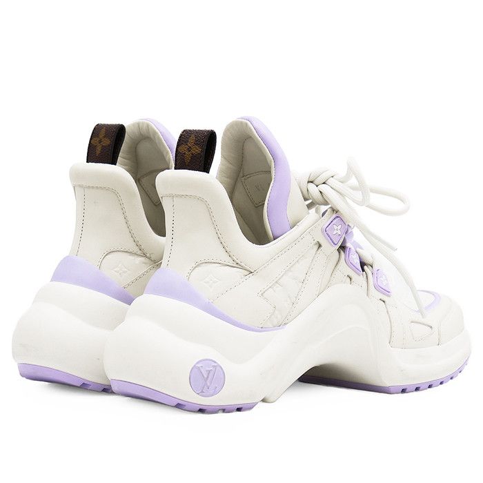 Louis Vuitton Louis Vuitton Louis Vuitton LV Archlight Leather Sneakers Leather Shoes DUTY FREE for USA Size ONE SIZE - 19 Thumbnail