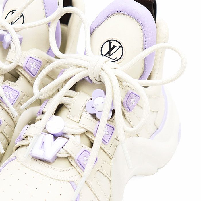 Louis Vuitton Louis Vuitton Louis Vuitton LV Archlight Leather Sneakers Leather Shoes DUTY FREE for USA Size ONE SIZE - 12 Thumbnail