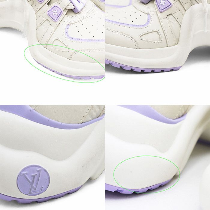 Louis Vuitton Louis Vuitton Louis Vuitton LV Archlight Leather Sneakers Leather Shoes DUTY FREE for USA Size ONE SIZE - 9 Thumbnail