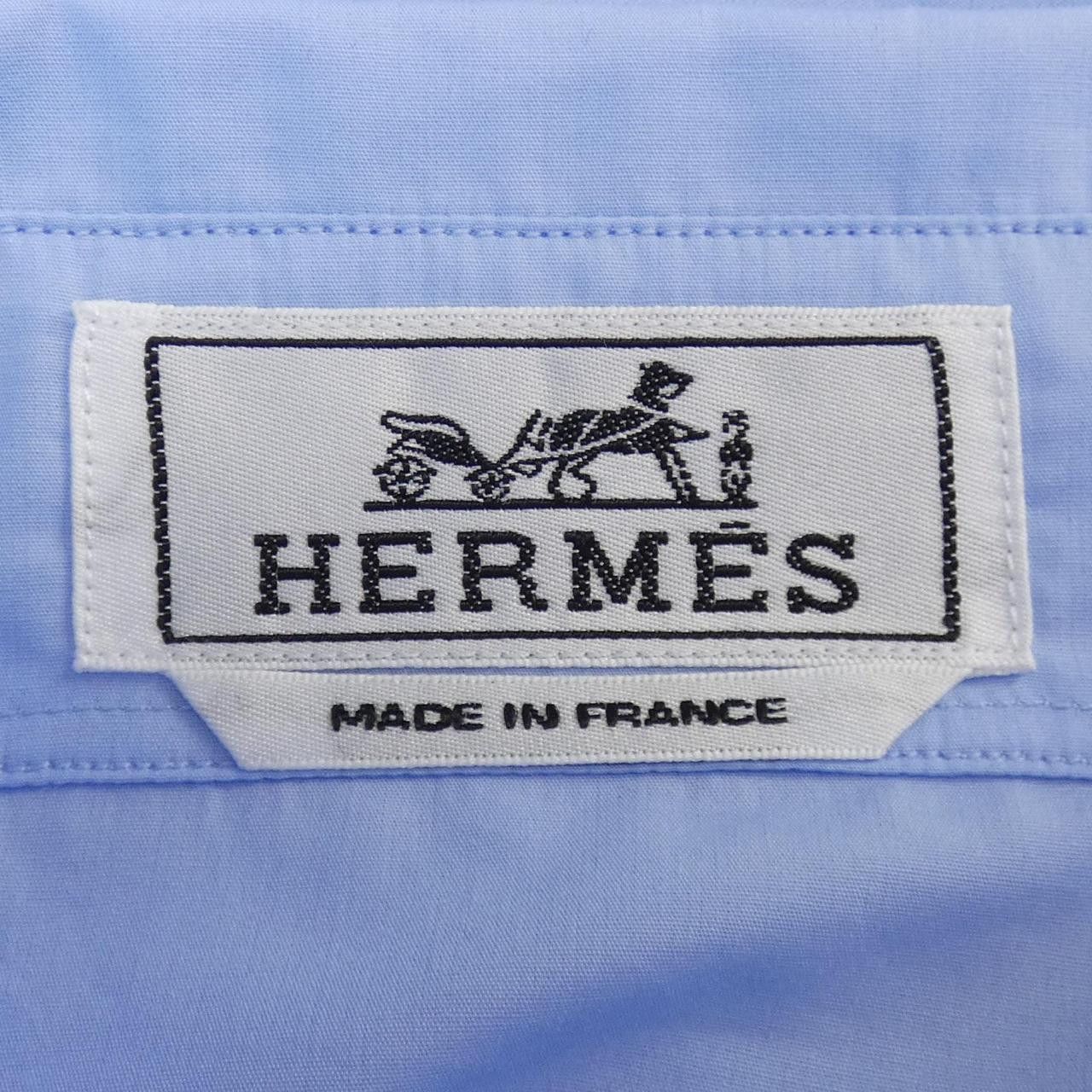 Hermes Hermes Hermes Cotton Shirt Others Dress Shirt DUTY FREE for USA Size ONE SIZE - 4 Thumbnail