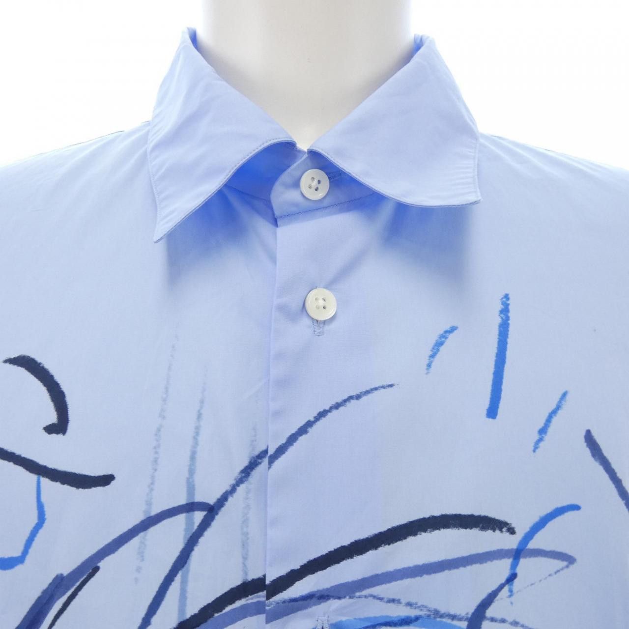 Hermes Hermes Hermes Cotton Shirt Others Dress Shirt DUTY FREE for USA Size ONE SIZE - 5 Thumbnail