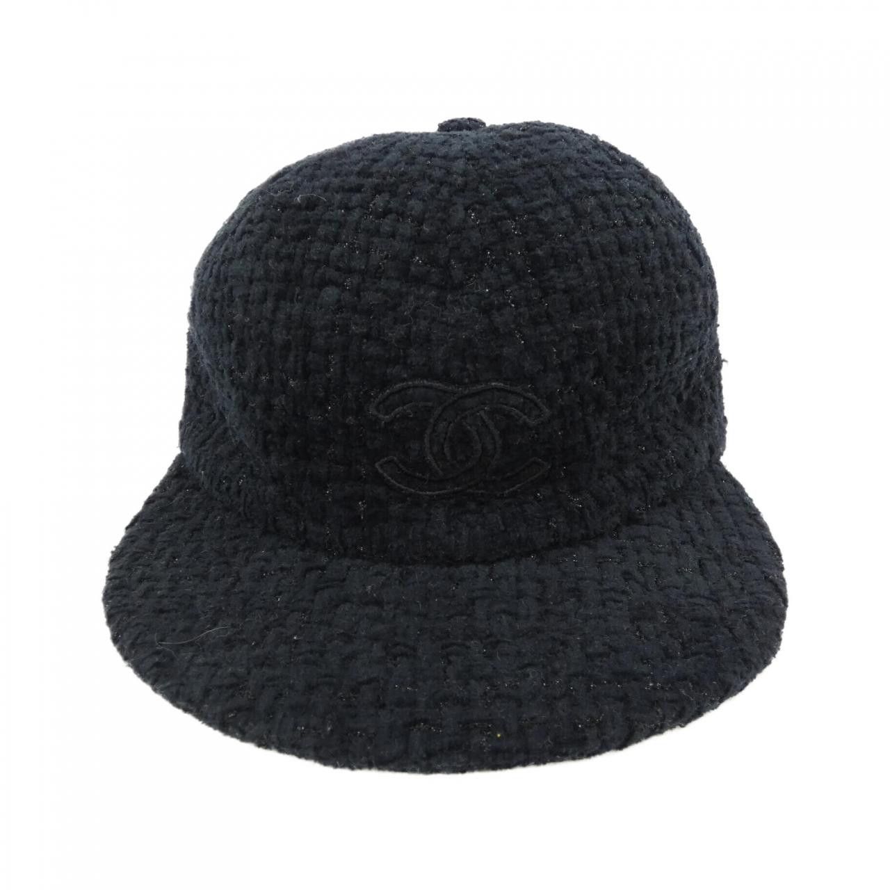 Chanel Chanel Chanel Cotton Wool Silk Blend Cap Textile Hats AA8562B09111 DUTY FREE for USA Size ONE SIZE - 2 Thumbnail
