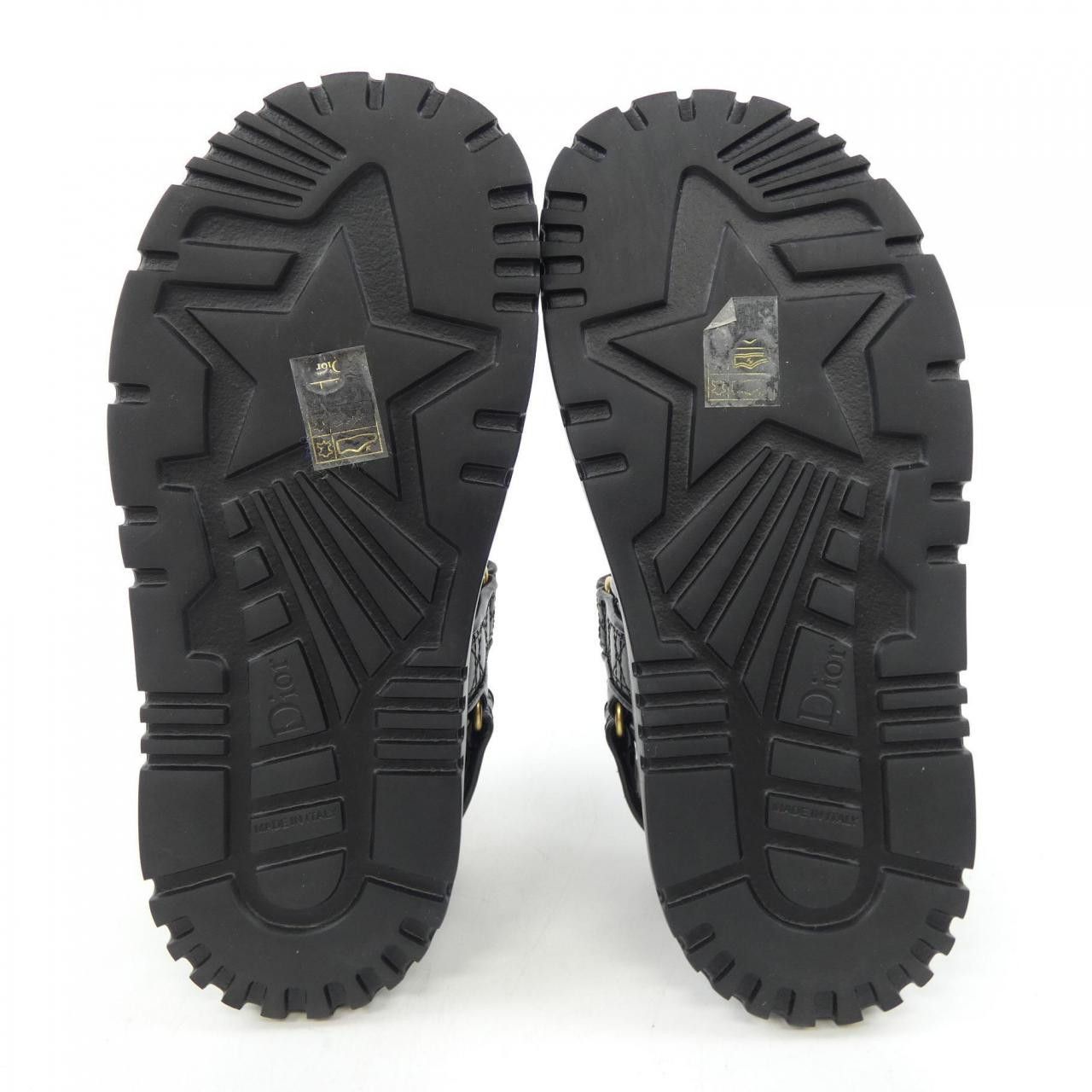 Dior Dior Christian Dior DIORACT Calfskin Sandals Leather Shoes KCO005CQC DUTY FREE for USA Size ONE SIZE - 4 Thumbnail