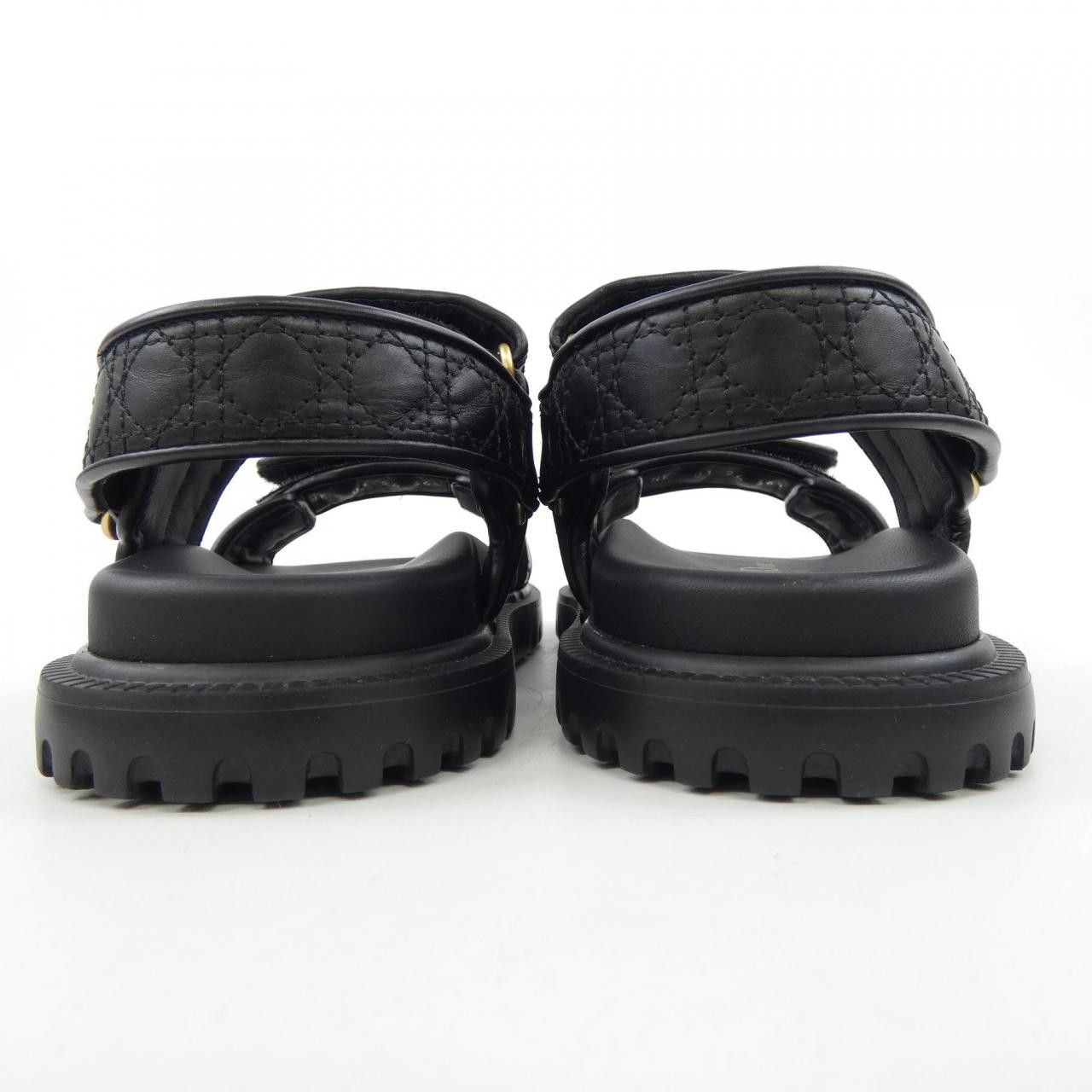 Dior Dior Christian Dior DIORACT Calfskin Sandals Leather Shoes KCO005CQC DUTY FREE for USA Size ONE SIZE - 5 Thumbnail