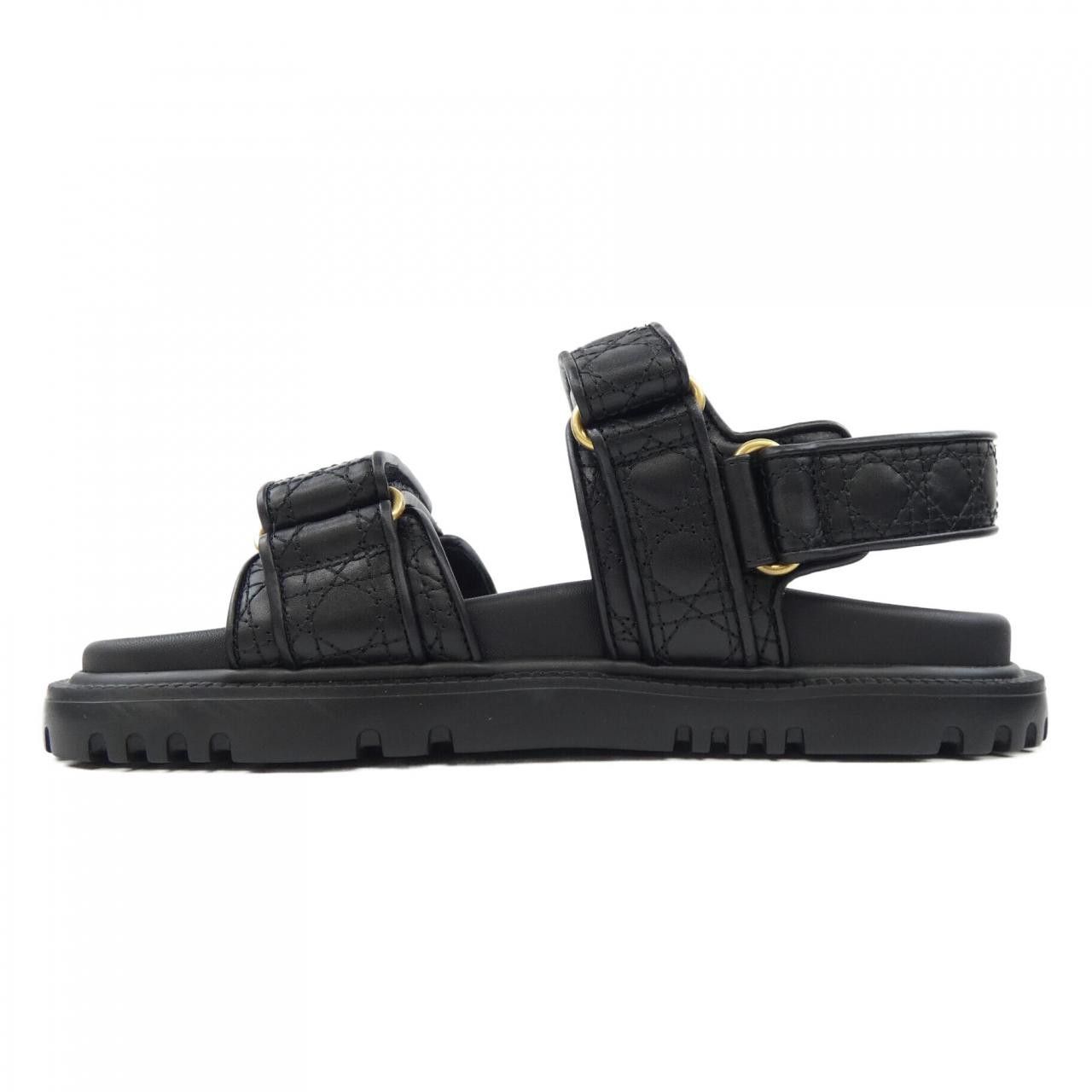 Dior Dior Christian Dior DIORACT Calfskin Sandals Leather Shoes KCO005CQC DUTY FREE for USA Size ONE SIZE - 2 Thumbnail