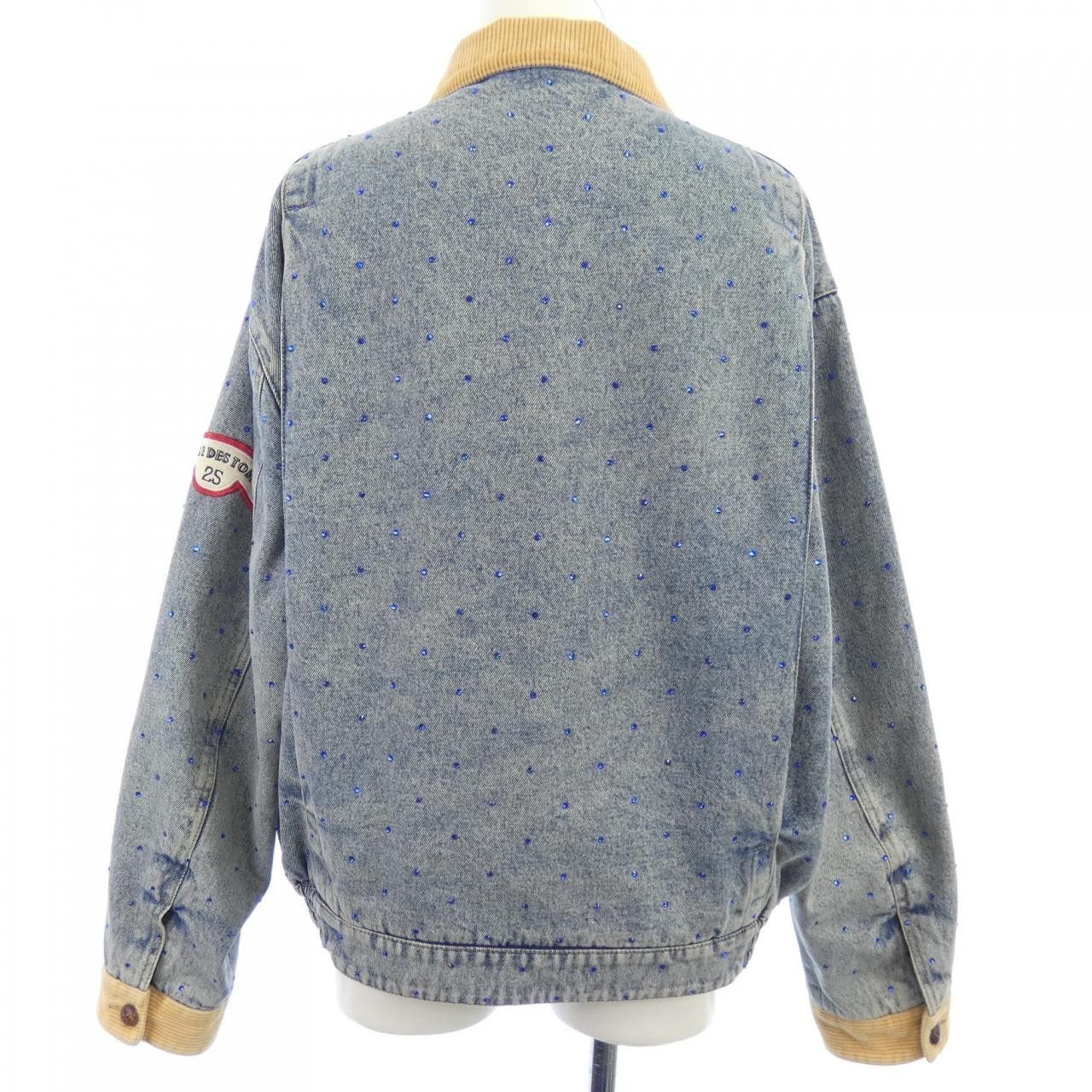 Gucci Gucci Gucci Denim Jacket Textile Outerwear 554977-XDAEI DUTY FREE for USA Size ONE SIZE - 2 Thumbnail