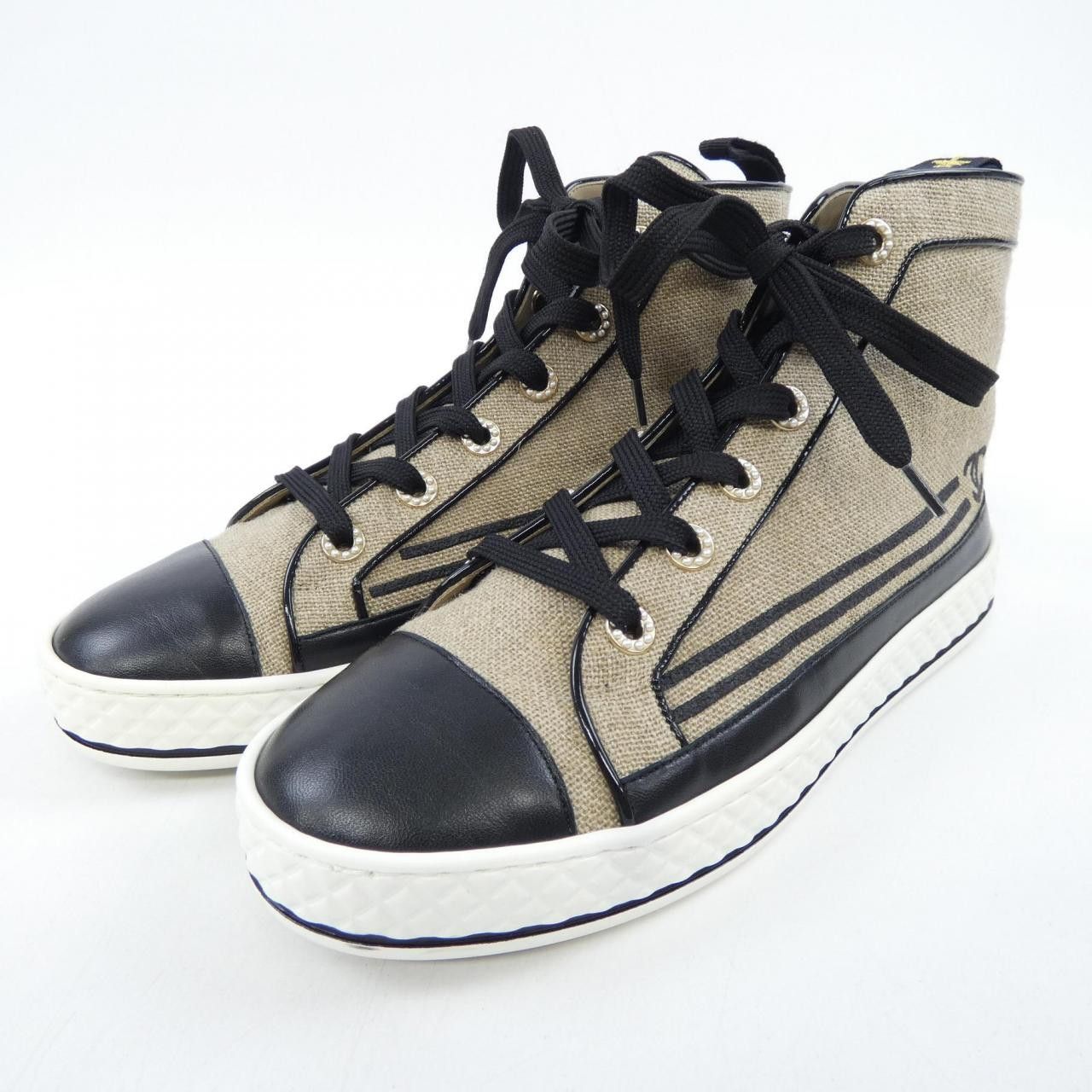 Chanel Chanel Chanel Sneaker Plastic / Synthetic Shoes G34222Y52818 DUTY FREE for USA Size ONE SIZE - 3 Thumbnail