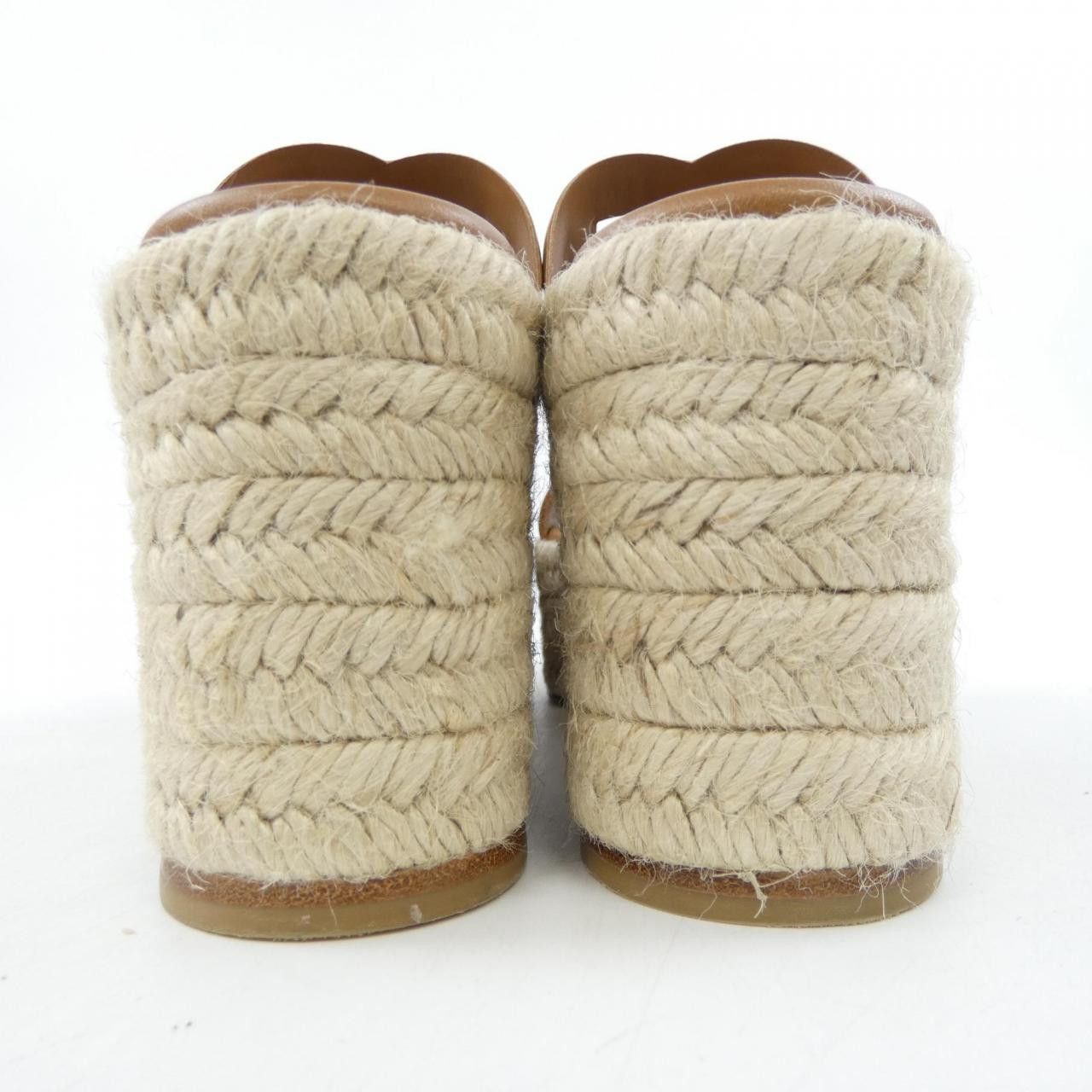 Hermes Hermes Hermes ITHEA30 Nappa Sandals Leather Shoes DUTY FREE for USA Size ONE SIZE - 5 Thumbnail