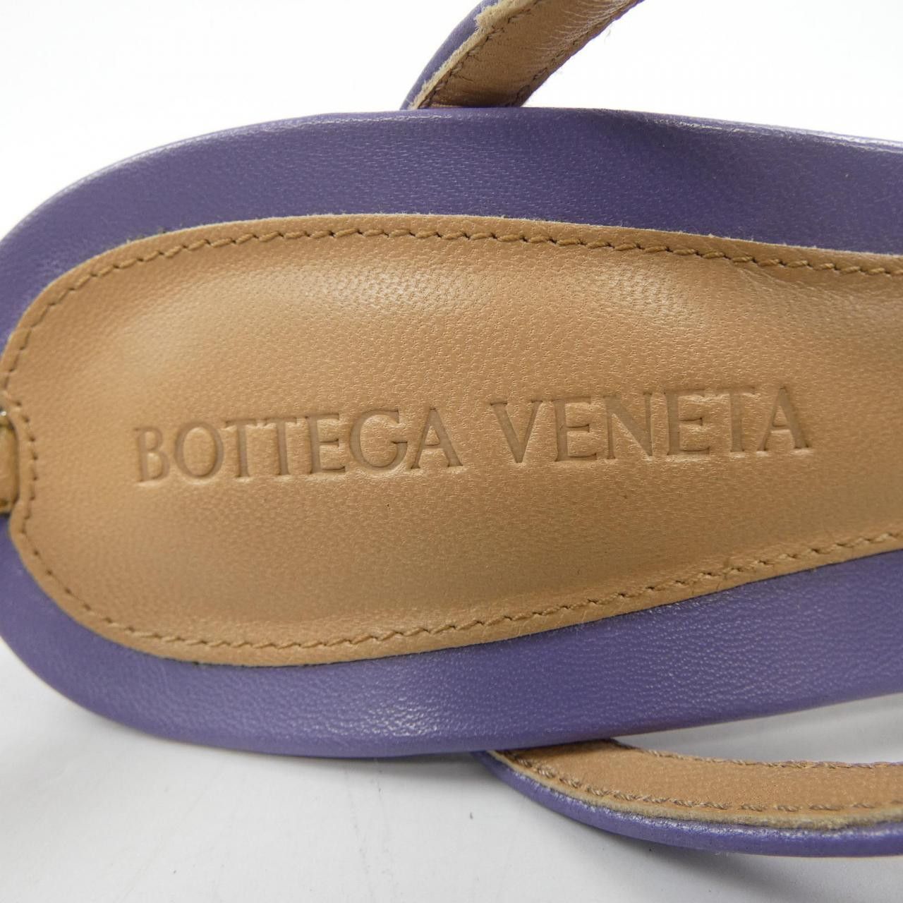 Bottega Veneta Bottega Veneta Bottega Veneta Stretch Strap Lambskin Sandals Leather Shoes 608835VBSF0 DUTY FREE for USA Size ONE SIZE - 6 Thumbnail