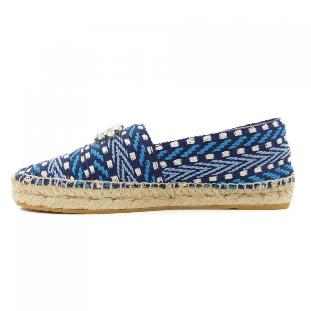 Miu Miu Miu Miu Miu Miu Fabric Platform Sandals Others Shoes 5S095D DUTY FREE for USA Size ONE SIZE - 2 Thumbnail