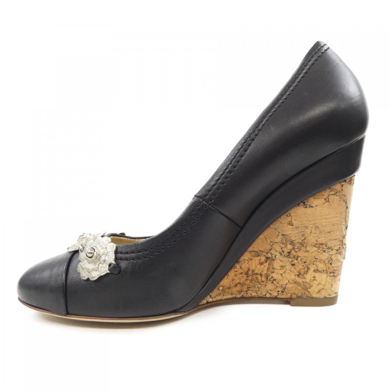 Chanel Chanel Chanel Leather Pumps Leather Shoes G28002 DUTY FREE for USA Size ONE SIZE - 2 Thumbnail