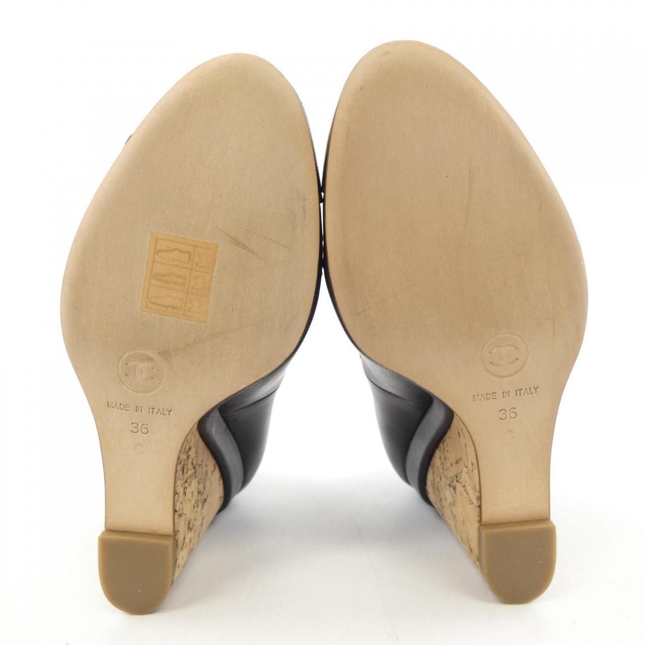 Chanel Chanel Chanel Leather Pumps Leather Shoes G28002 DUTY FREE for USA Size ONE SIZE - 4 Thumbnail