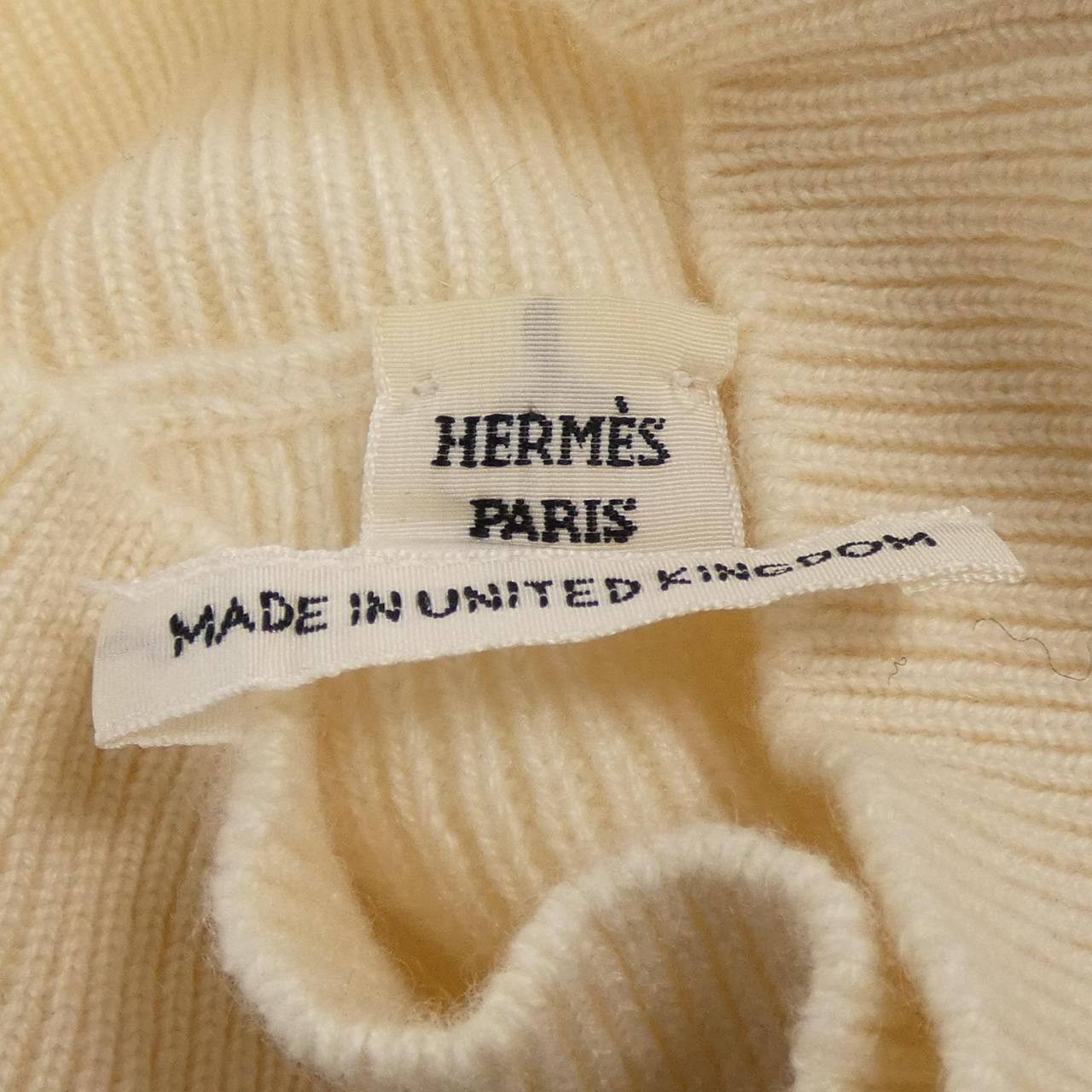 Hermes Hermes Hermes Cashmere Knit Textile Tops DUTY FREE for USA Size ONE SIZE - 4 Thumbnail