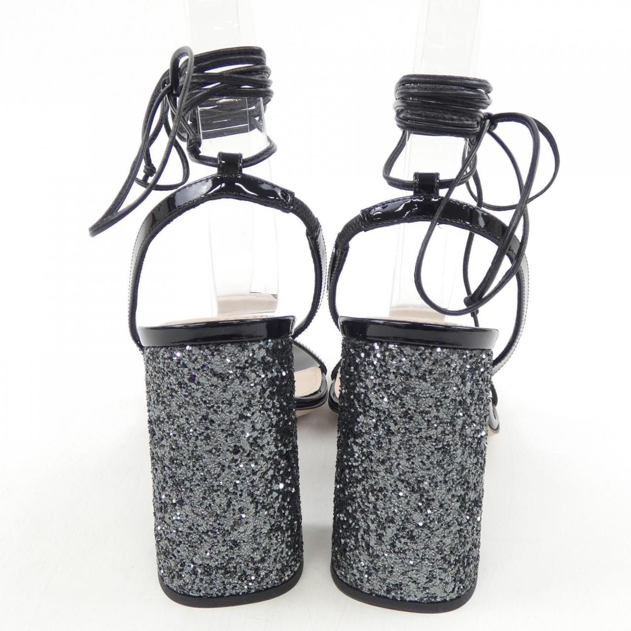 Miu Miu Miu Miu Miu Miu Sandals Leather Shoes 5X857D DUTY FREE for USA Size ONE SIZE - 5 Thumbnail
