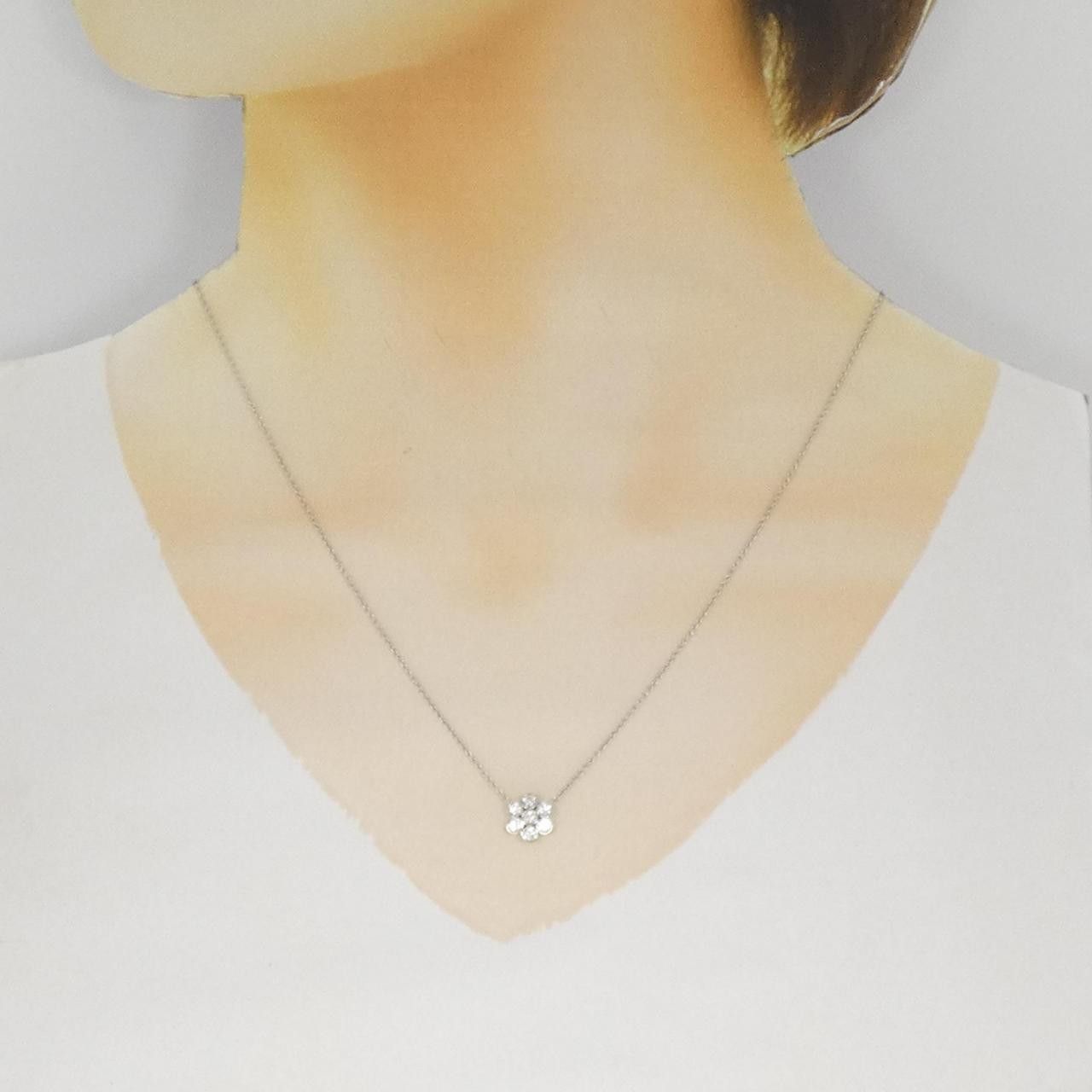 Tiffany & Co. Tiffany & Co. Tiffany Swing Flower Platinum Necklace Precious Metal Necklace DUTY FREE for USA Size ONE SIZE - 6 Thumbnail