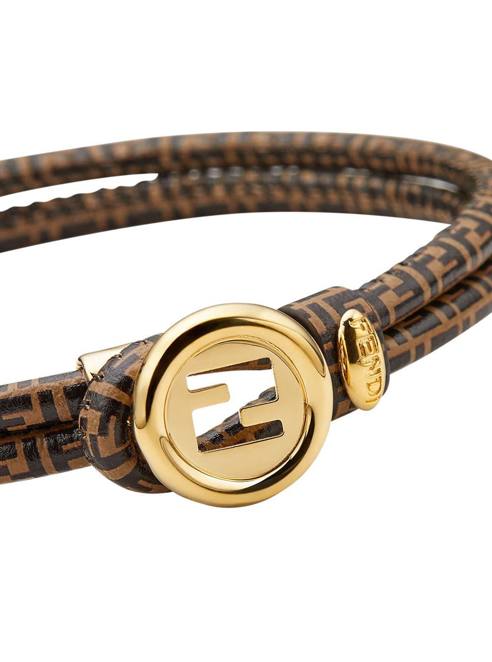 Fendi Bracelet 'EVER ROUND STUD' in Brown Bronze for Women Size ONE SIZE - 2 Thumbnail