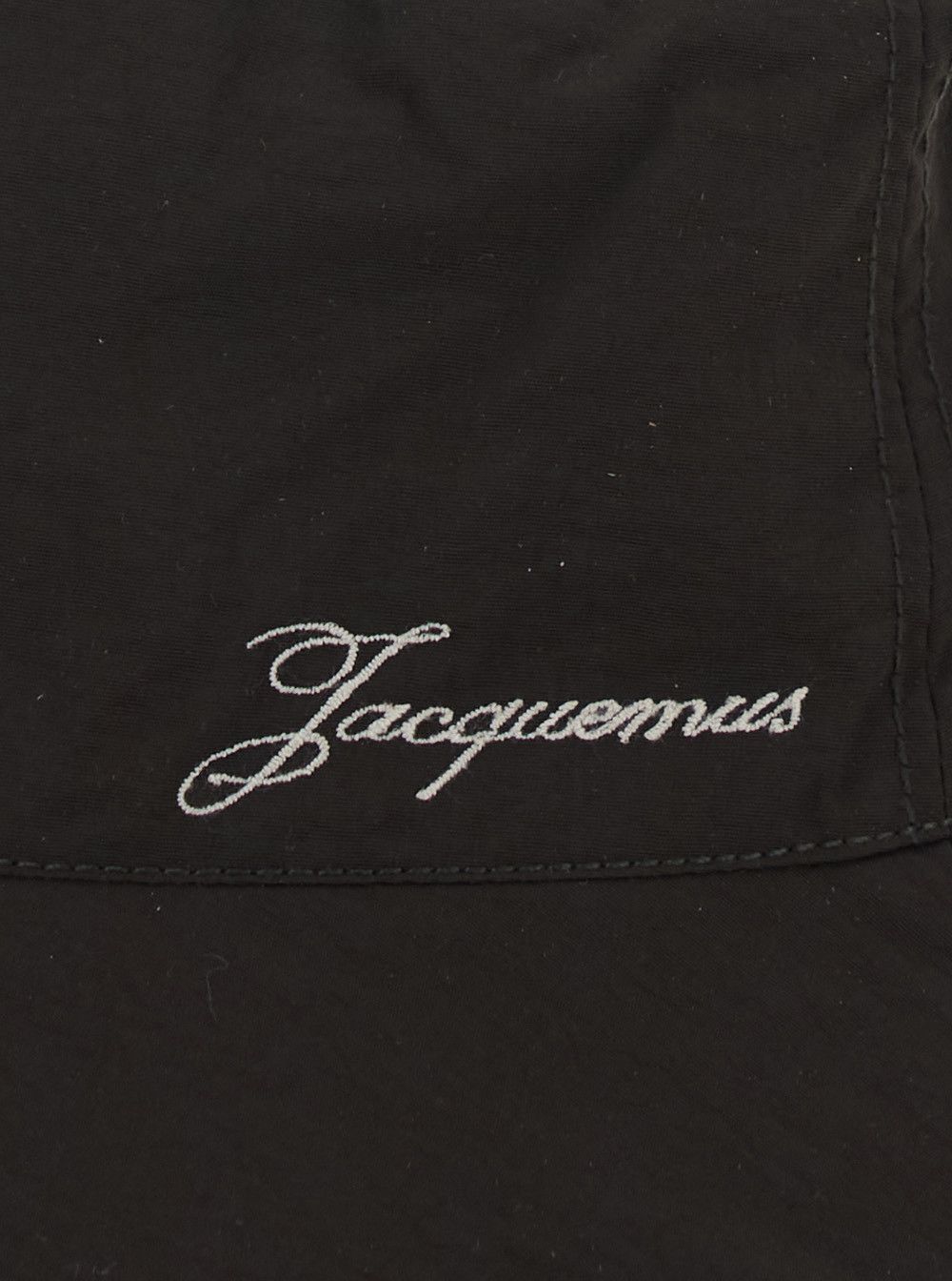 Jacquemus 'Le Bob Baluchon' Brown Hat with logo lettering in Tech Fabric Man Size ONE SIZE - 3 Thumbnail