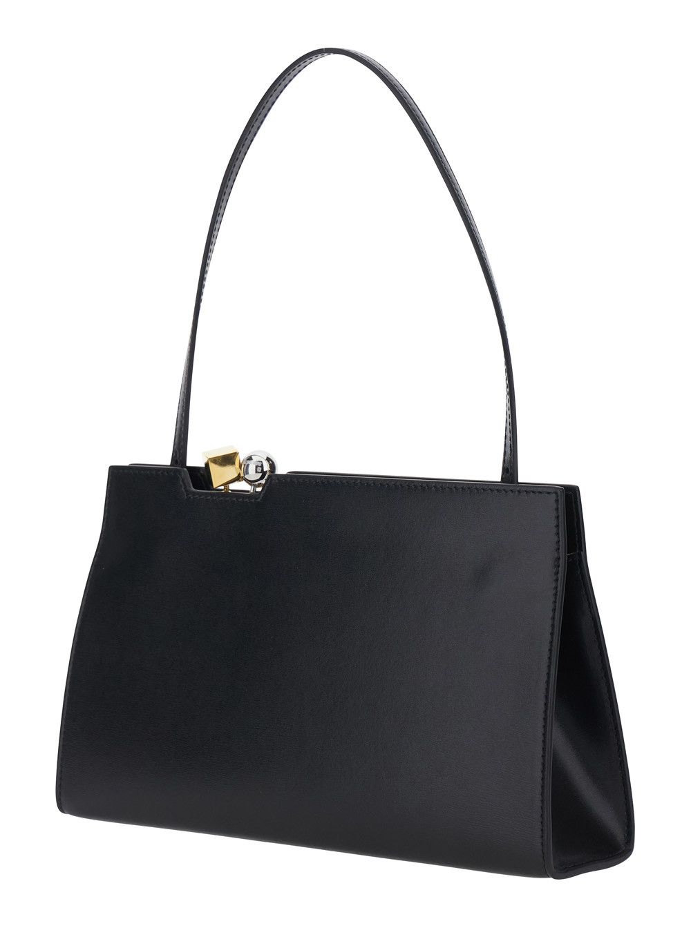 Jacquemus Black Handbag 'LE SALON' in Leather for Women Size ONE SIZE - 3 Thumbnail