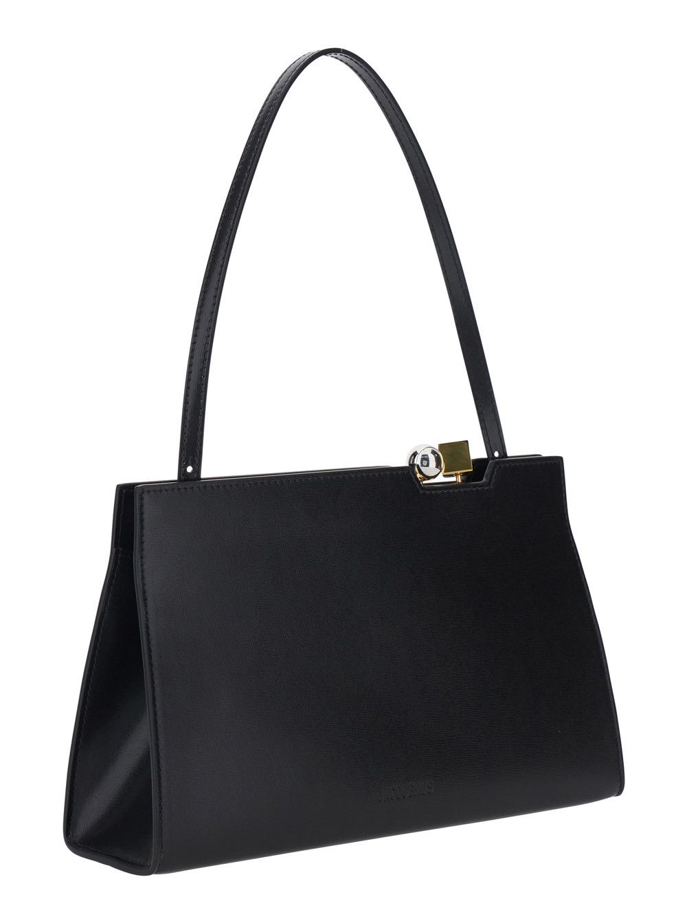 Jacquemus Black Handbag 'LE SALON' in Leather for Women Size ONE SIZE - 2 Thumbnail