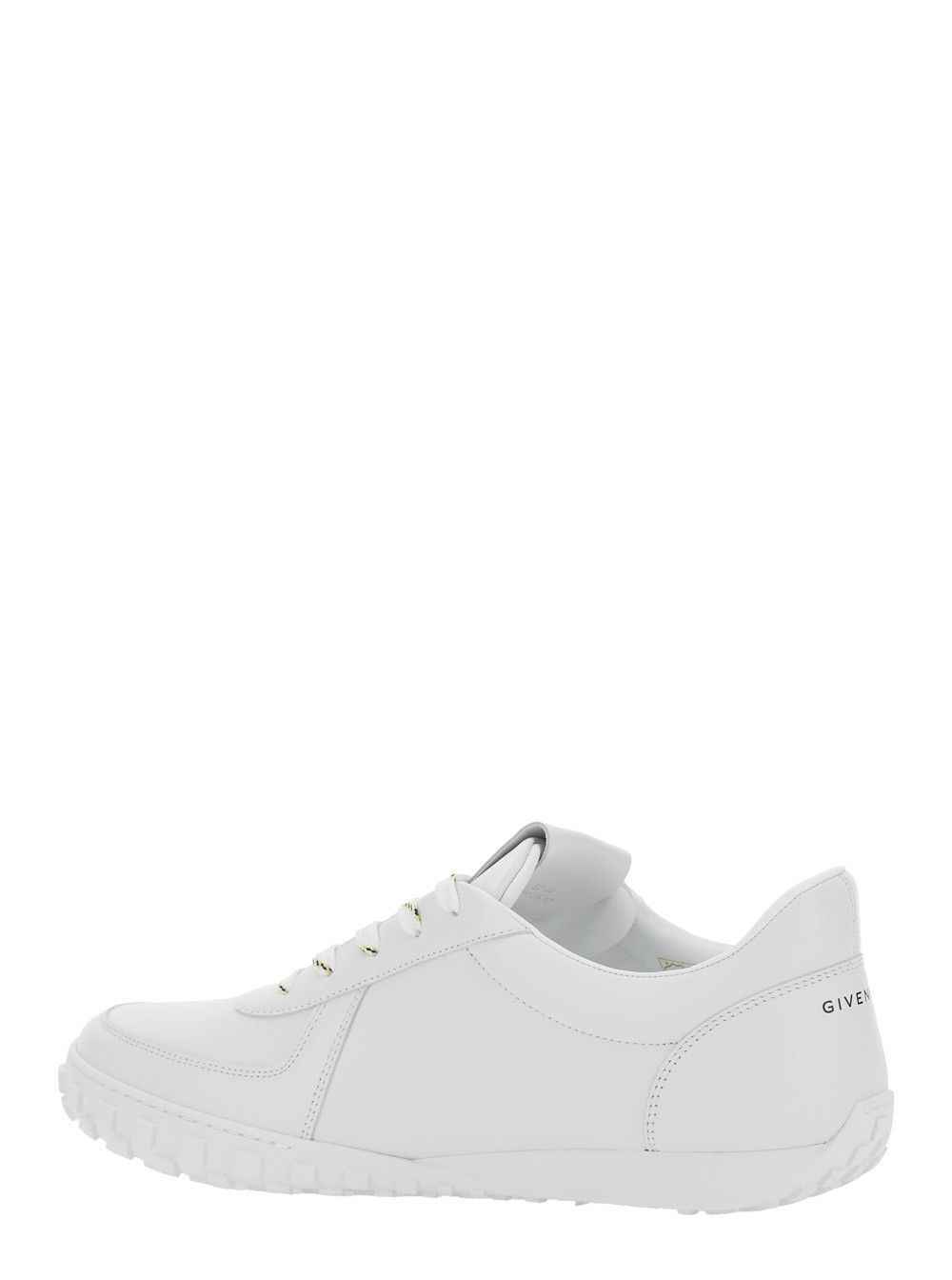 Givenchy White 'Glide Runner' Sneakers with contrasting details. In leather. Women. Size US 12 / EU 45 - 3 Thumbnail