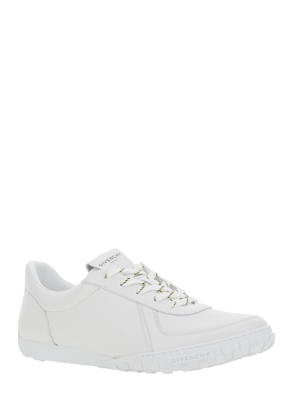 Givenchy White 'Glide Runner' Sneakers with contrasting details. In leather. Women. Size US 13 / EU 46 - 2 Thumbnail