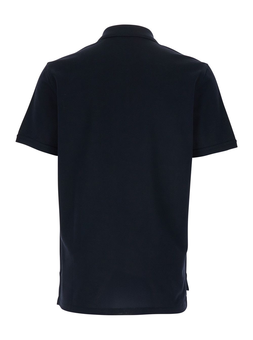 Givenchy Blue Polo with Classic Collar and Logo Patch on Front in Cotton for Men Size US S / EU 44-46 / 1 - 2 Thumbnail