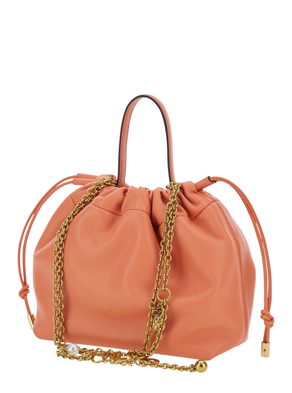Chloe Handbag 'P789' with Iconic Details in Fuchsia Leather for Women Size ONE SIZE - 2 Thumbnail