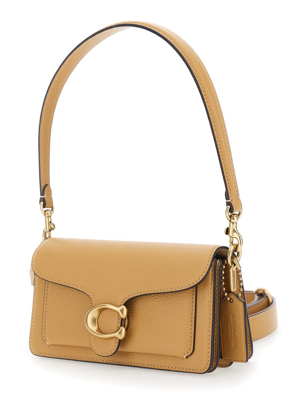Coach 'Tabby' beige Shoulder bag with plaque detail on the front in leather Woman Size ONE SIZE - 2 Thumbnail