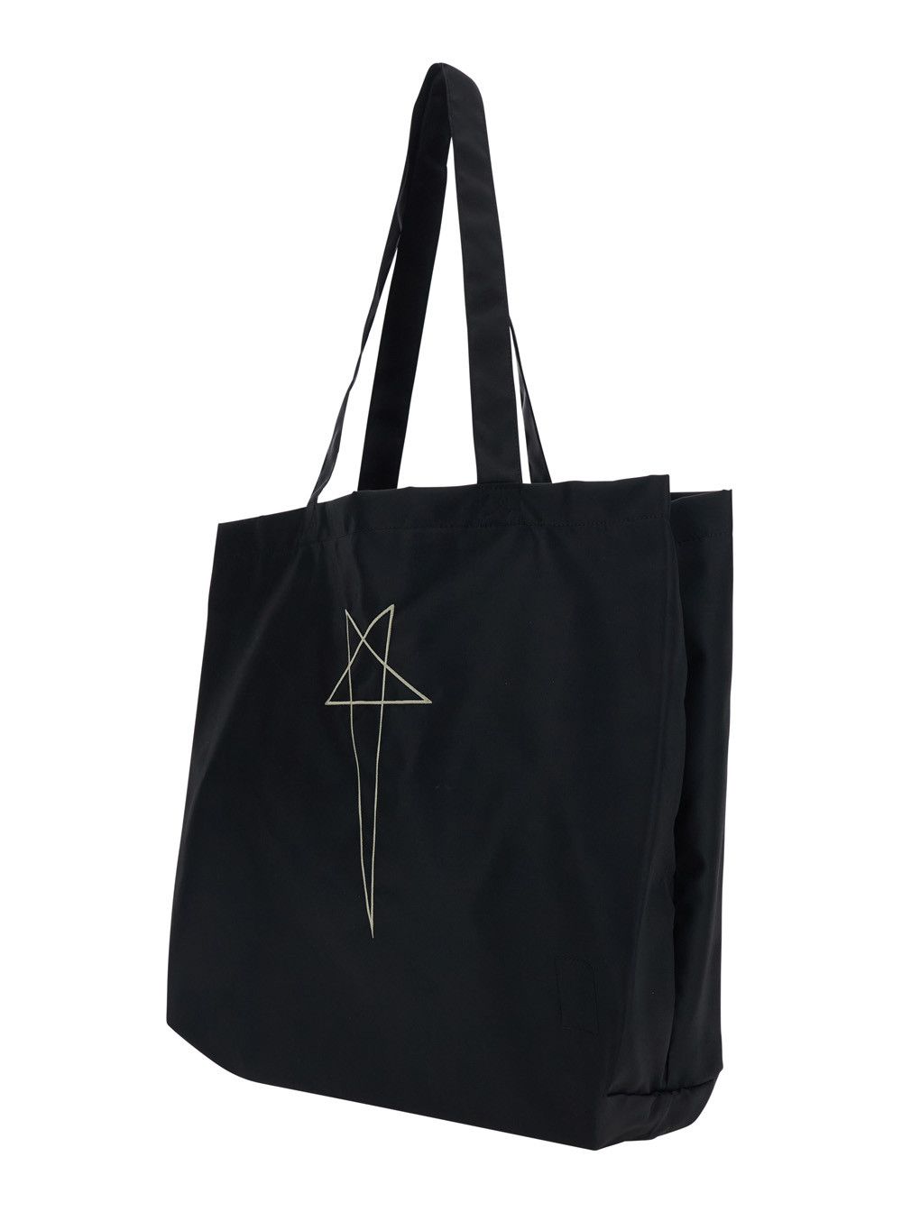 Rick Owens Drkshdw Black Fabric Tote Bag Size ONE SIZE - 2 Thumbnail