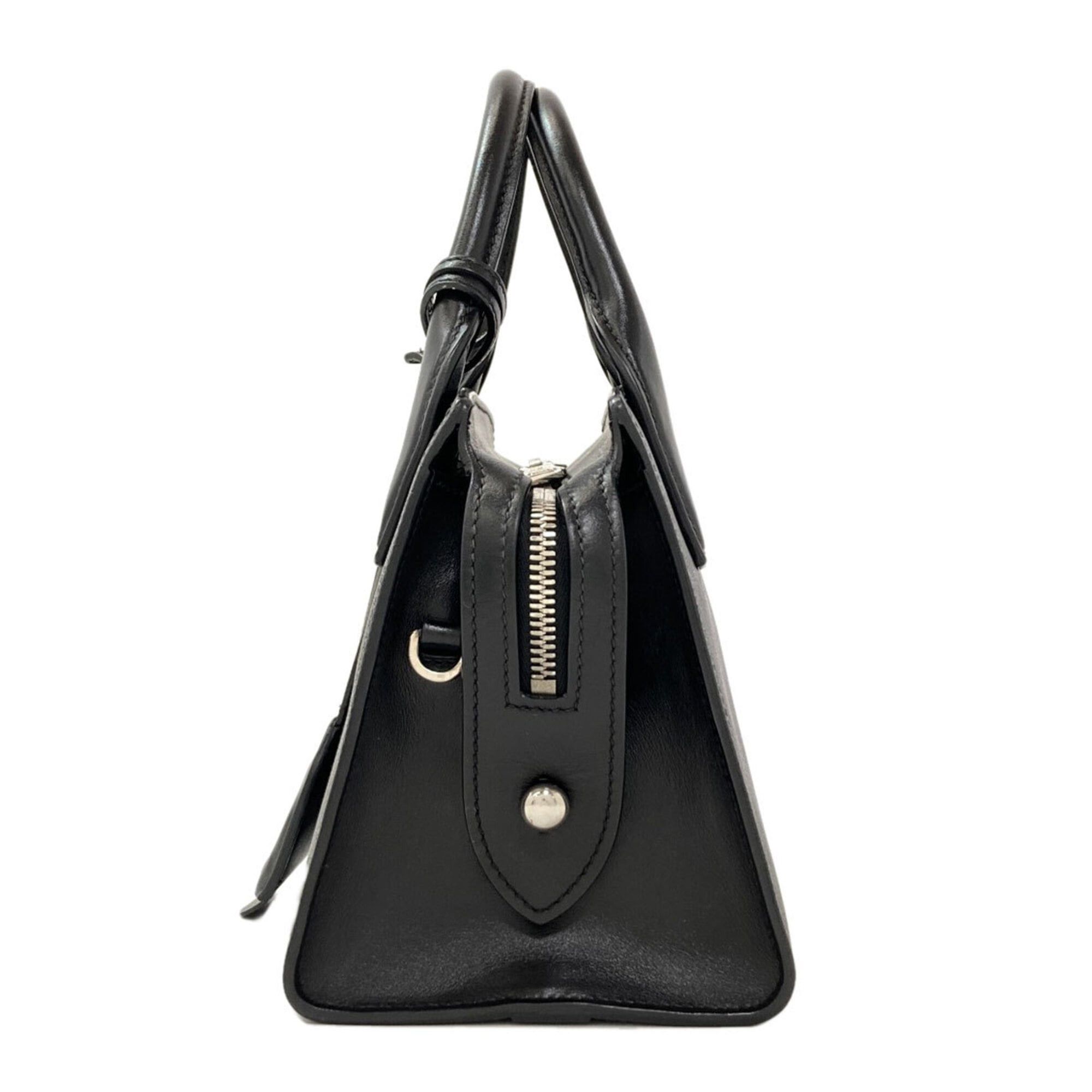 Prada Prada 1BA269 Triangle 2-Way Handbag, Saffiano Leather, Women's Size ONE SIZE - 3 Thumbnail