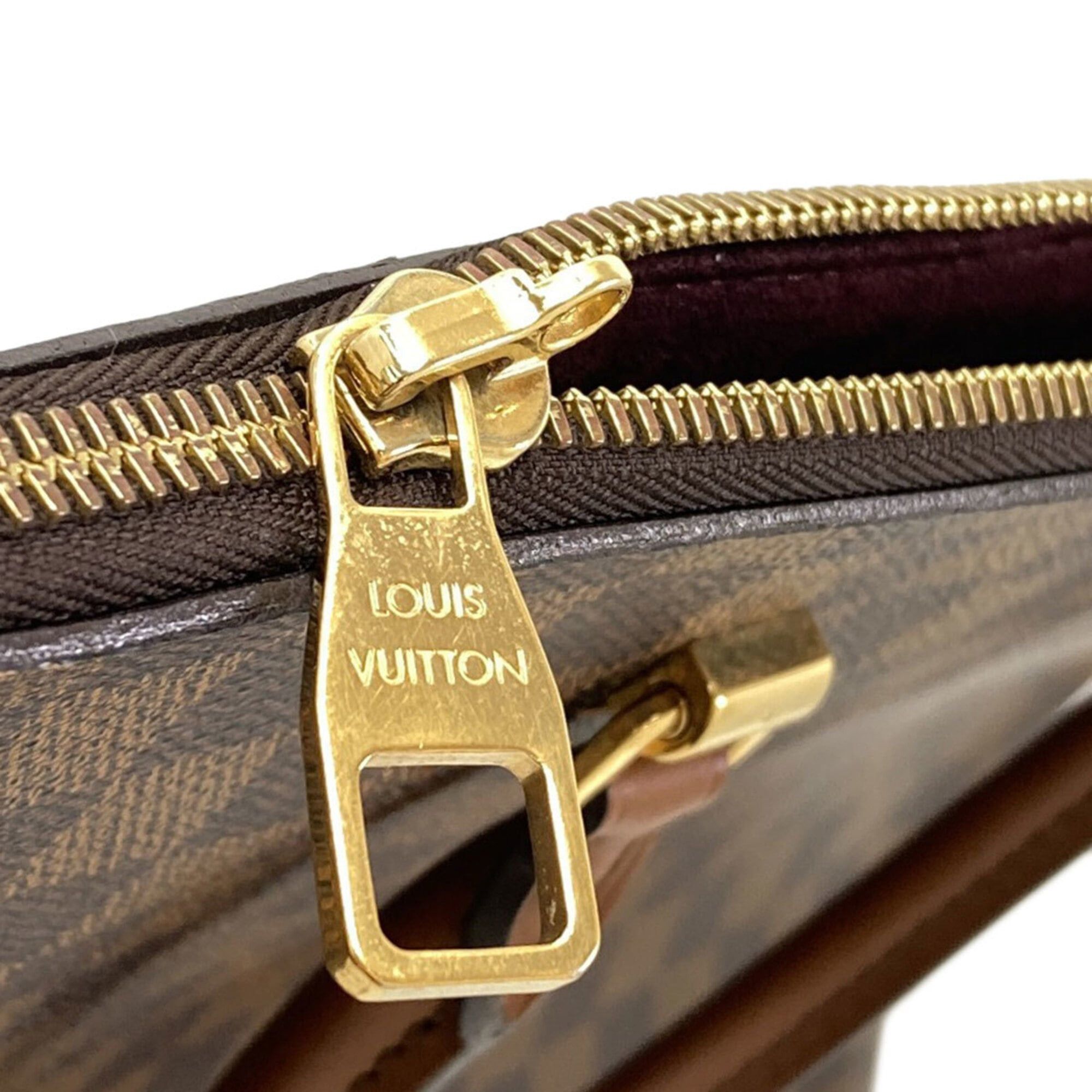 Louis Vuitton Louis Vuitton N63169 Belmont Handbag, Damier Canvas, Women's Size ONE SIZE - 15 Thumbnail