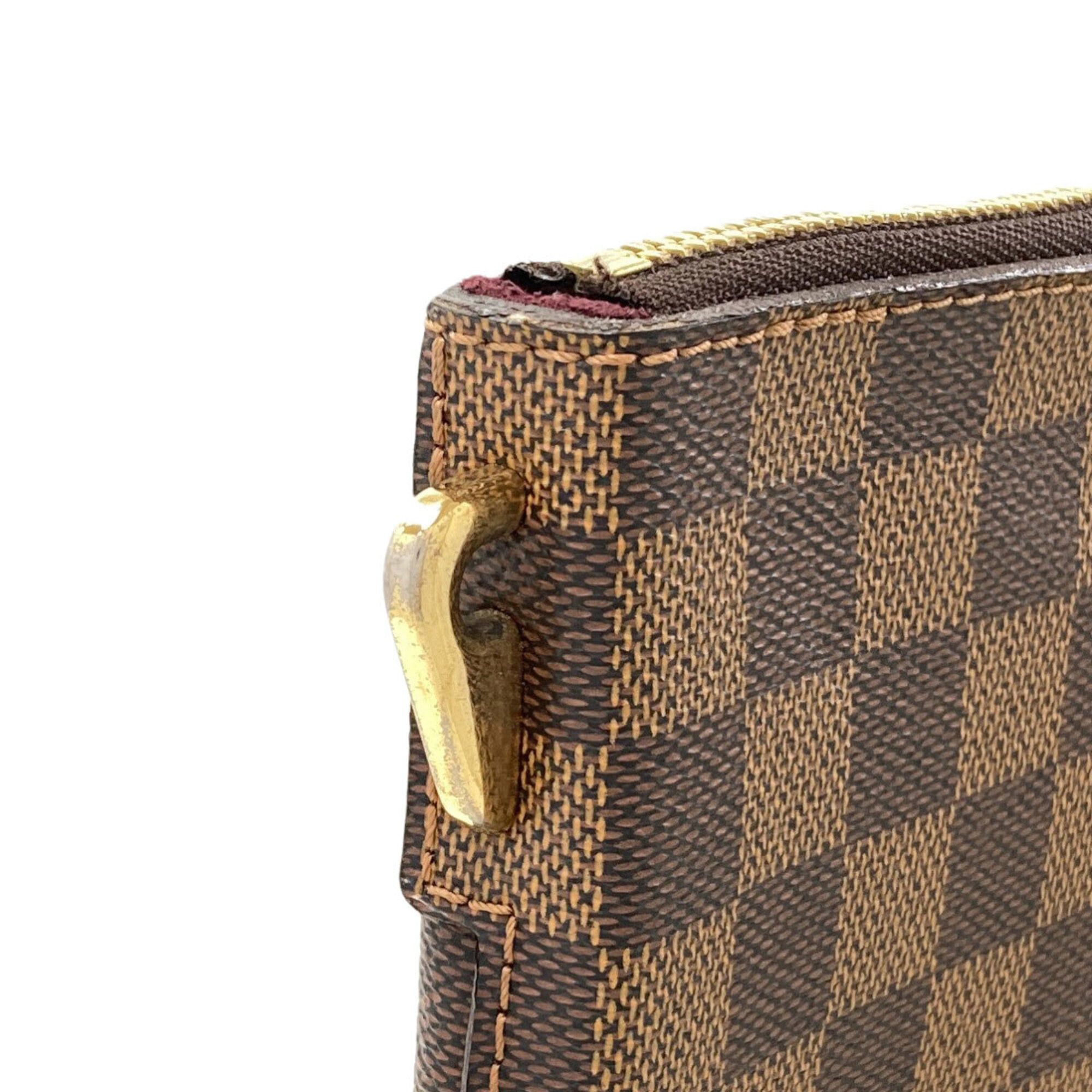 Louis Vuitton Louis Vuitton N63169 Belmont Handbag, Damier Canvas, Women's Size ONE SIZE - 14 Thumbnail