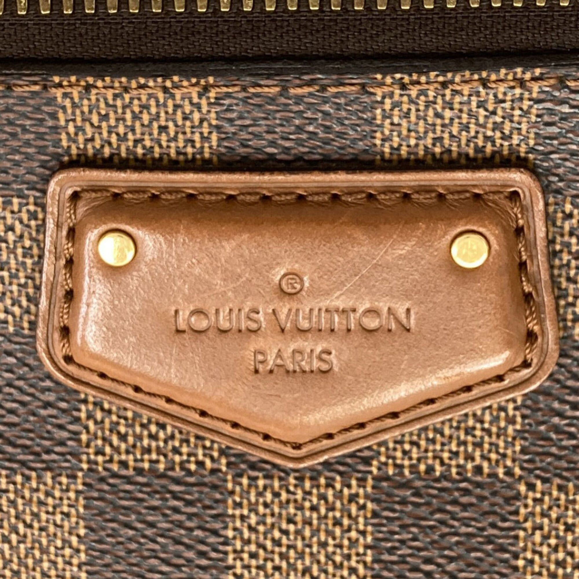 Louis Vuitton Louis Vuitton N63169 Belmont Handbag, Damier Canvas, Women's Size ONE SIZE - 13 Thumbnail