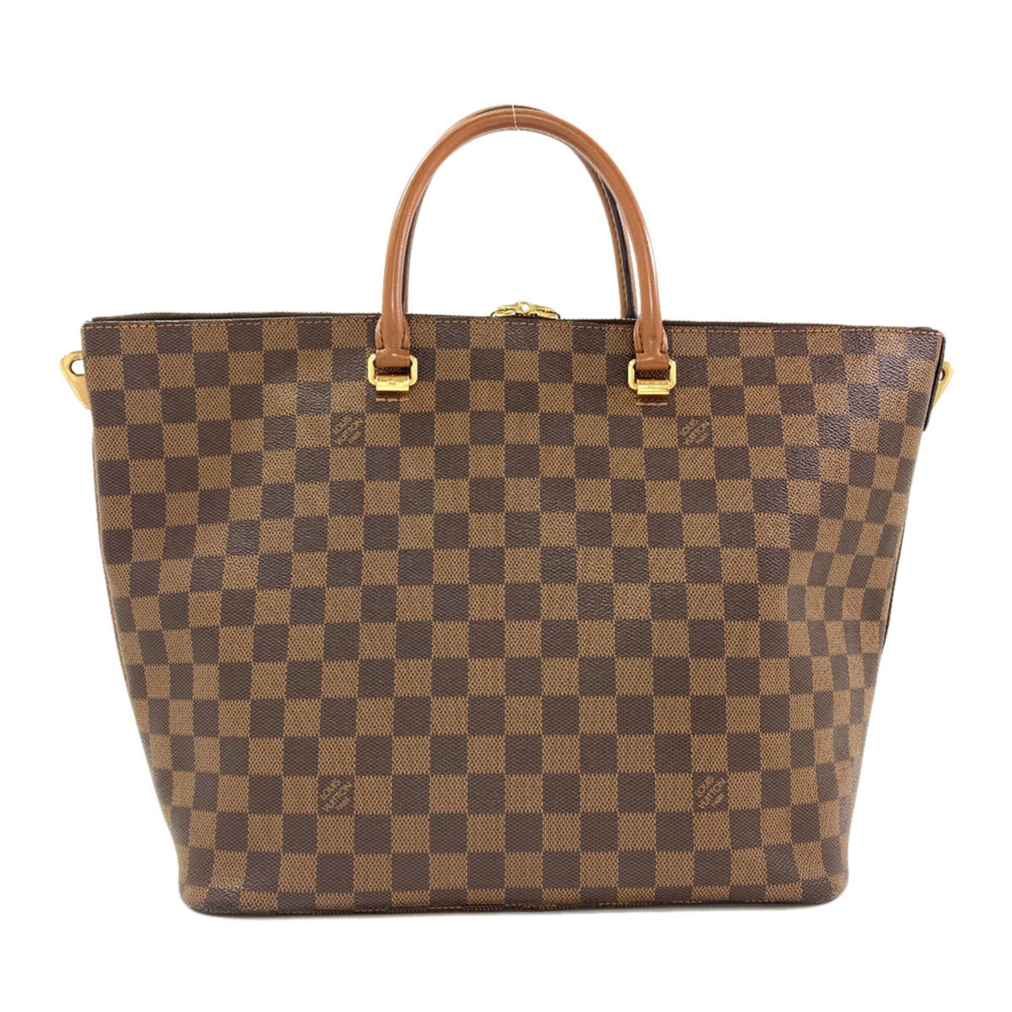 Louis Vuitton Louis Vuitton N63169 Belmont Handbag, Damier Canvas, Women's Size ONE SIZE - 2 Thumbnail