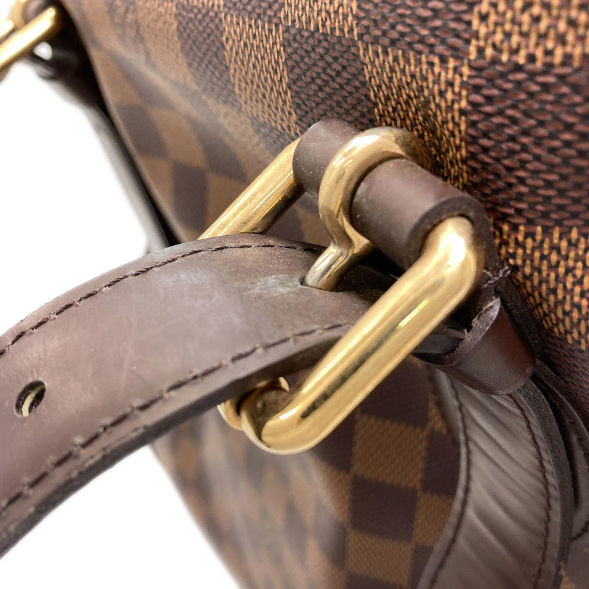 Louis Vuitton Louis Vuitton N51204 Hampstead MM Tote Bag, Damier Canvas, Women's Size ONE SIZE - 17 Thumbnail