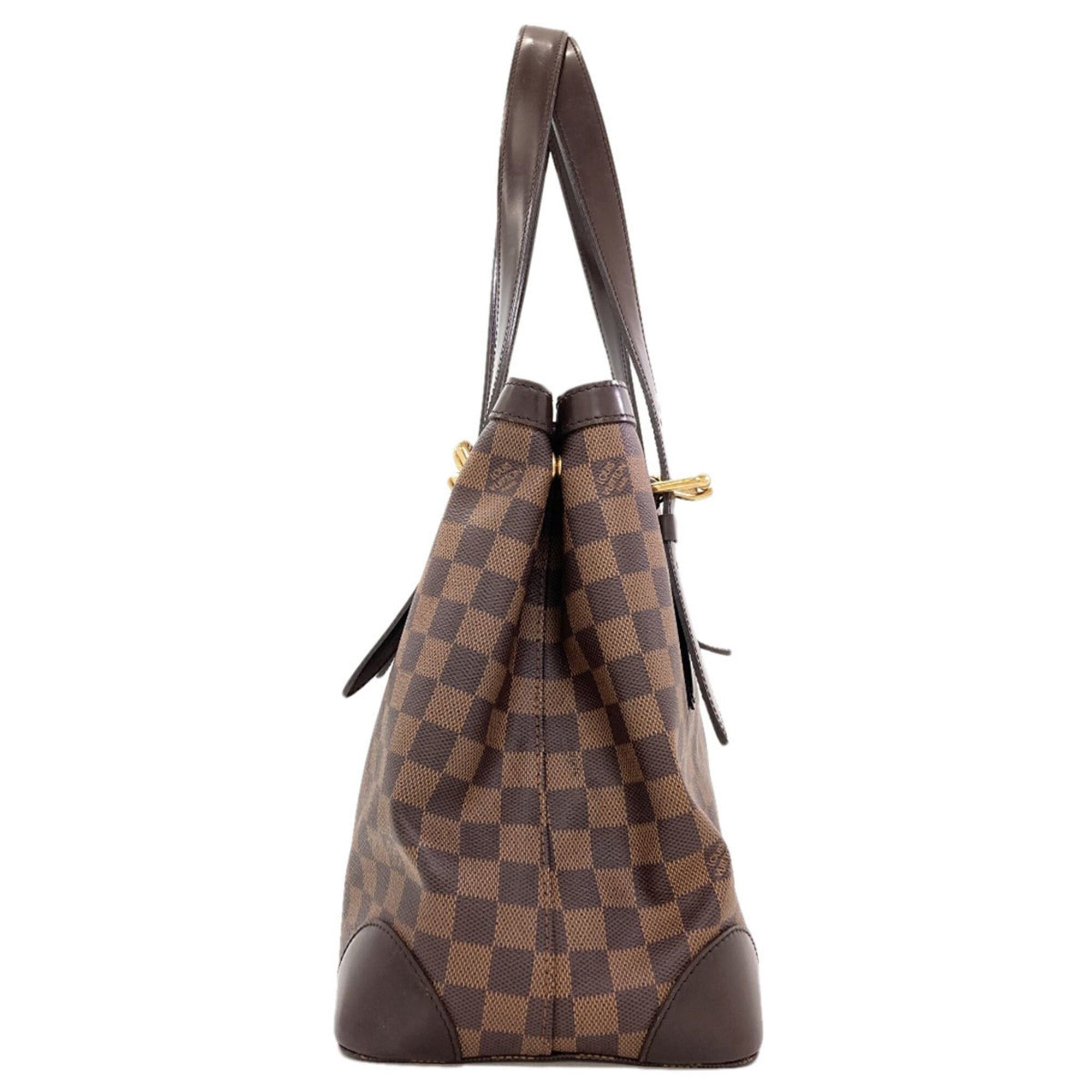 Louis Vuitton Louis Vuitton N51204 Hampstead MM Tote Bag, Damier Canvas, Women's Size ONE SIZE - 3 Thumbnail