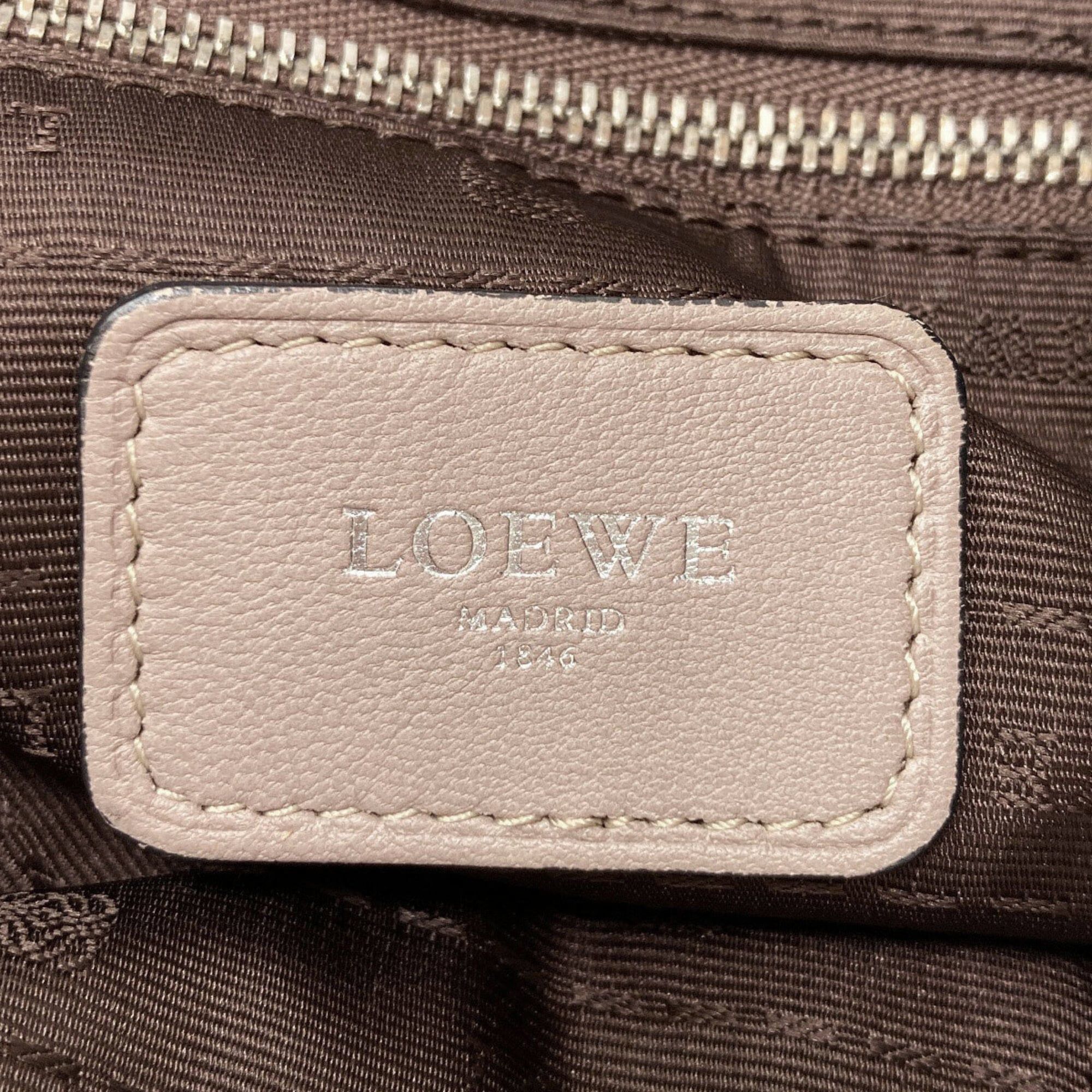 Loewe Loewe Anagram 2-Way Shoulder Bag, Lambskin, Women's Size ONE SIZE - 6 Thumbnail