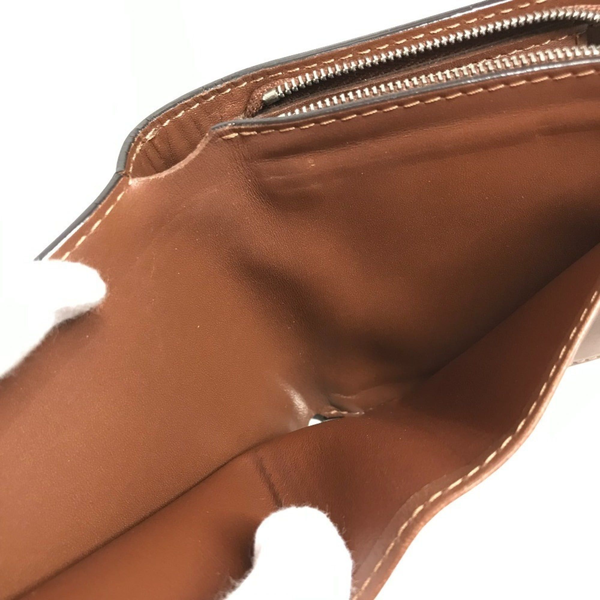 Louis Vuitton LOUIS VUITTON M91965 Suhali Compact Zip Wallet, Bi-fold Leather, Women's, Brown Size ONE SIZE - 13 Thumbnail