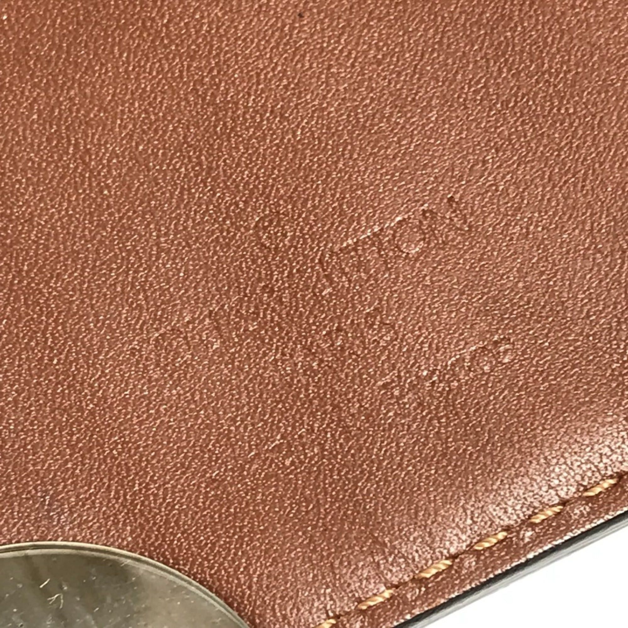 Louis Vuitton LOUIS VUITTON M91965 Suhali Compact Zip Wallet, Bi-fold Leather, Women's, Brown Size ONE SIZE - 15 Thumbnail