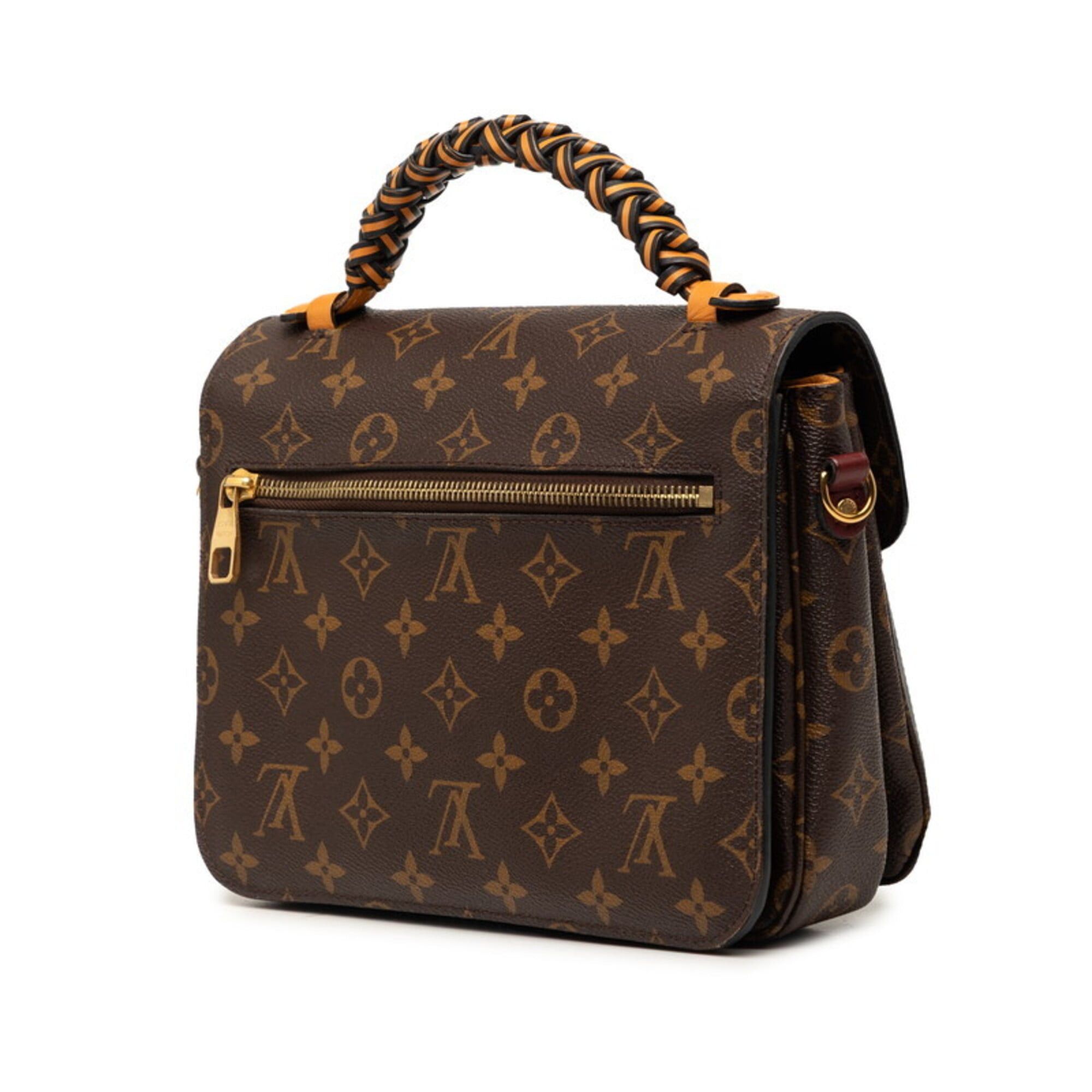 Louis Vuitton Louis Vuitton Monogram Pochette Metis MM Handbag Shoulder Bag 2WAY M44668 Brown Multicolor Leather Women's LOUIS VUITTON Size ONE SIZE - 2 Thumbnail