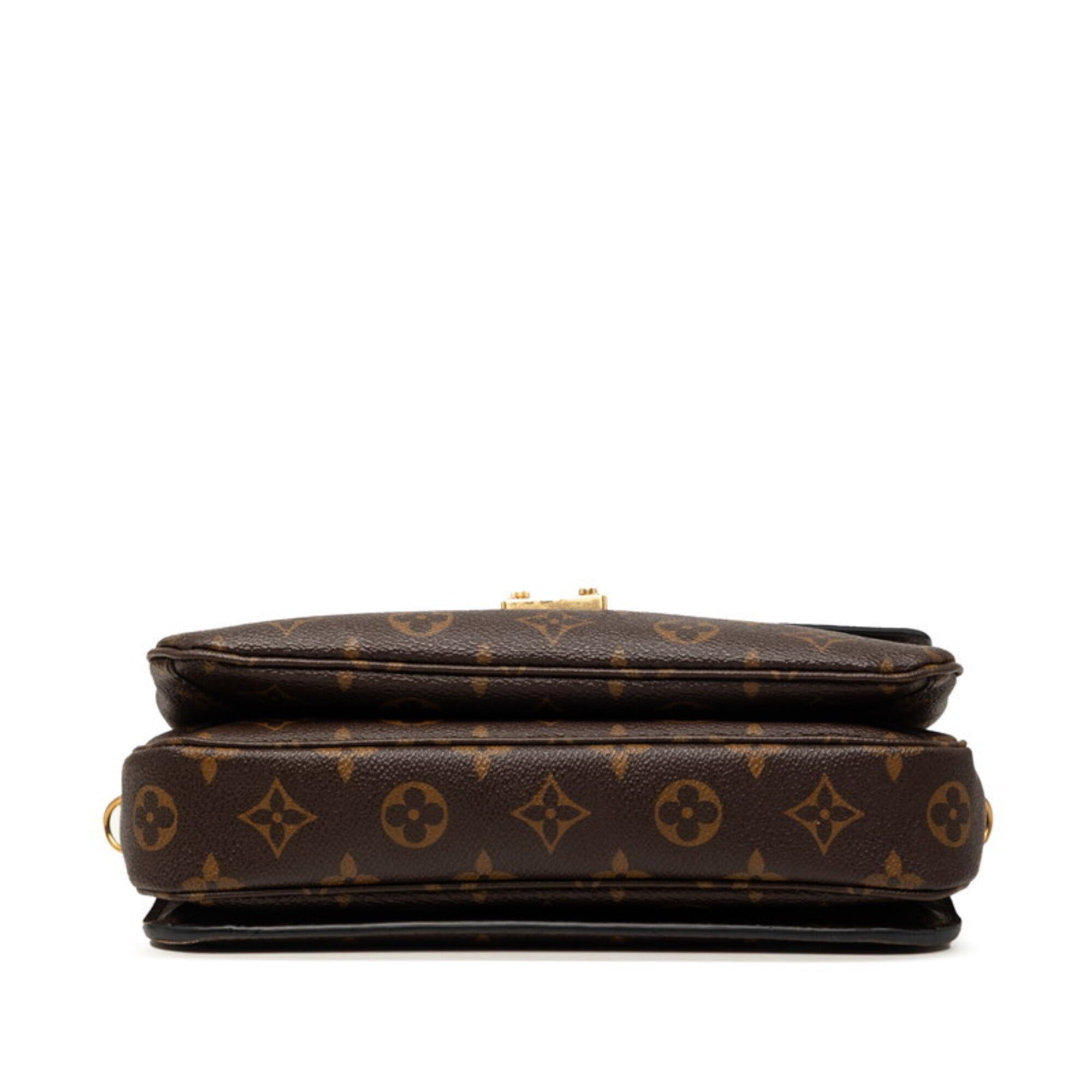 Louis Vuitton Louis Vuitton Monogram Pochette Metis MM Handbag Shoulder Bag 2WAY M44668 Brown Multicolor Leather Women's LOUIS VUITTON Size ONE SIZE - 3 Thumbnail
