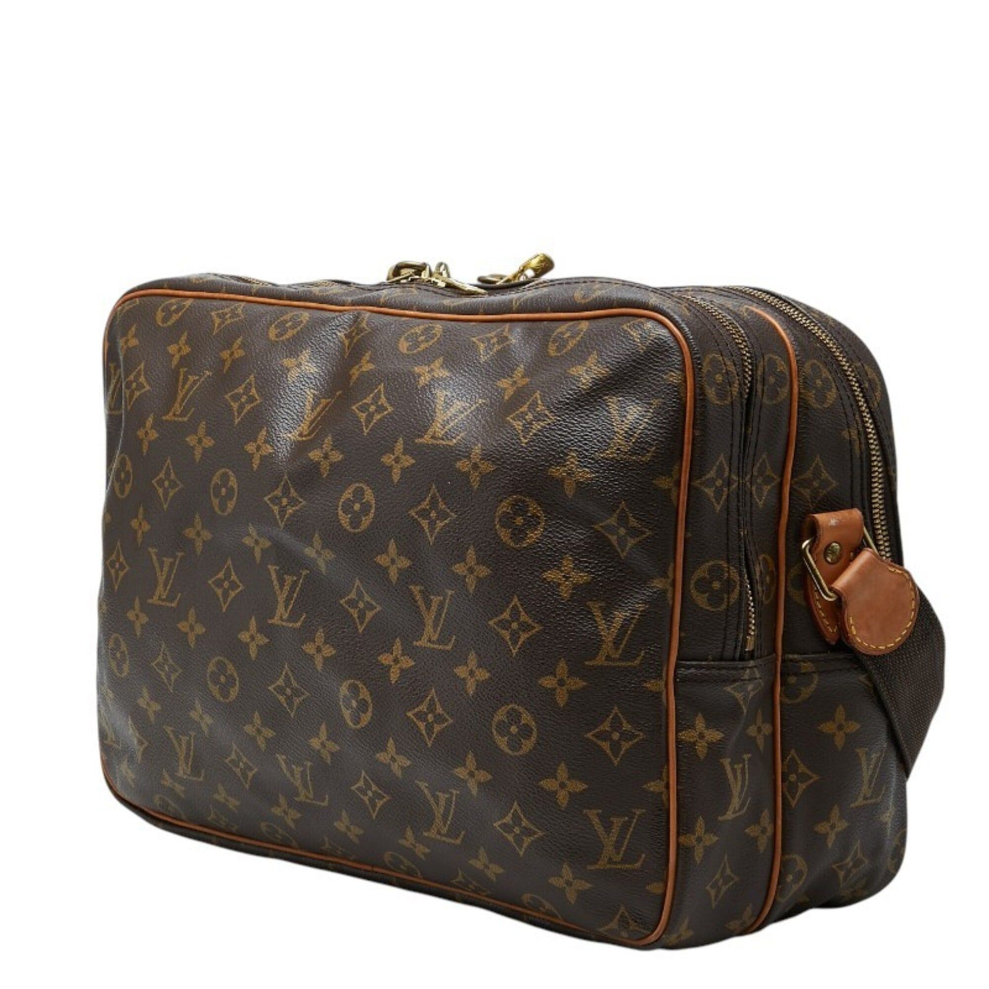 Louis Vuitton Louis Vuitton Monogram Reporter GM Crossbody Shoulder Bag M45252 Brown Leather Women's LOUIS VUITTON Size ONE SIZE - 2 Thumbnail