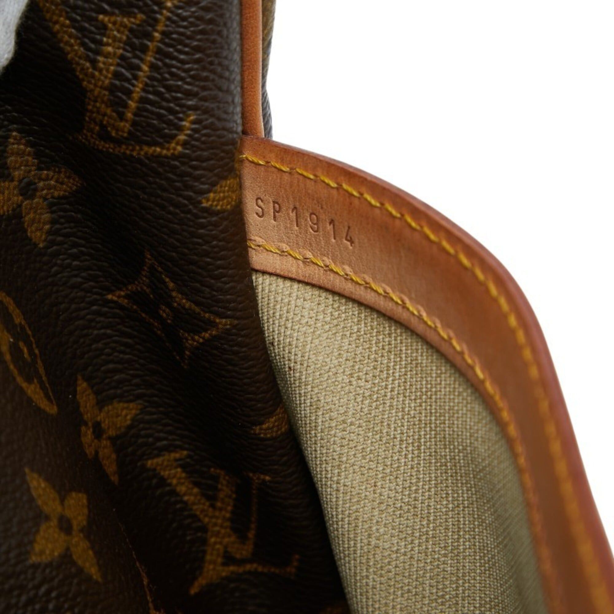 Louis Vuitton Louis Vuitton Monogram Reporter GM Crossbody Shoulder Bag M45252 Brown Leather Women's LOUIS VUITTON Size ONE SIZE - 9 Thumbnail