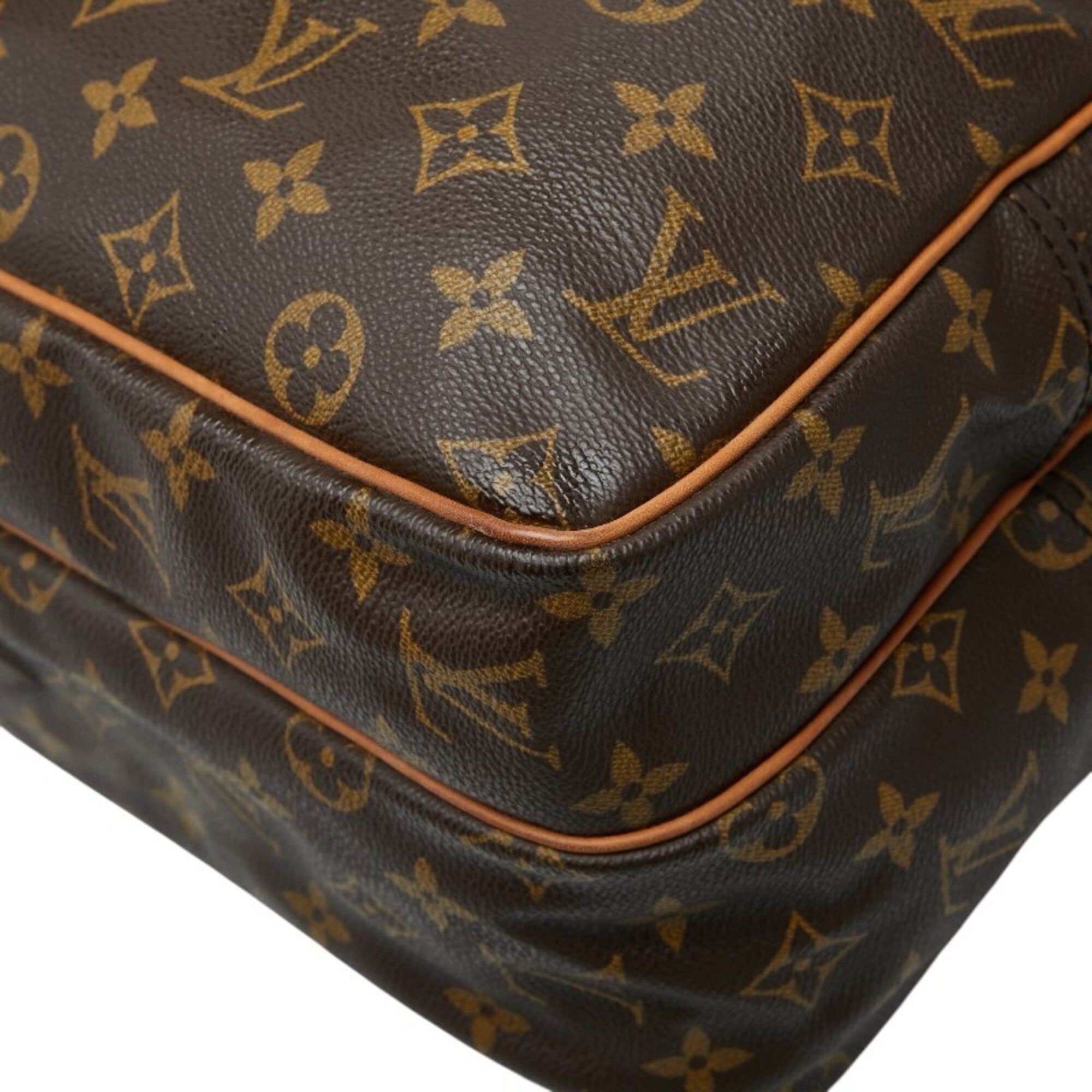 Louis Vuitton Louis Vuitton Monogram Reporter GM Crossbody Shoulder Bag M45252 Brown Leather Women's LOUIS VUITTON Size ONE SIZE - 6 Thumbnail