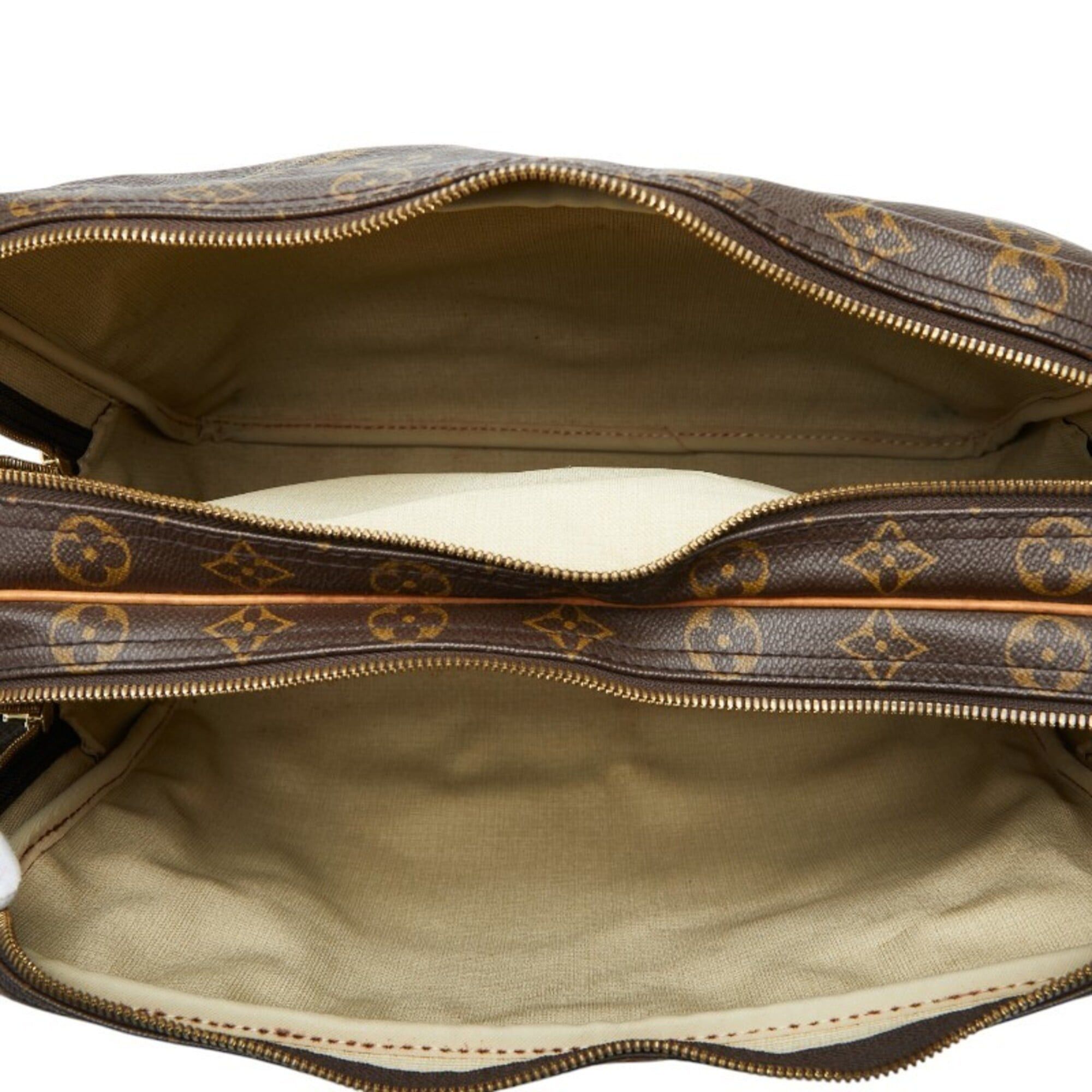 Louis Vuitton Louis Vuitton Monogram Reporter GM Crossbody Shoulder Bag M45252 Brown Leather Women's LOUIS VUITTON Size ONE SIZE - 8 Thumbnail
